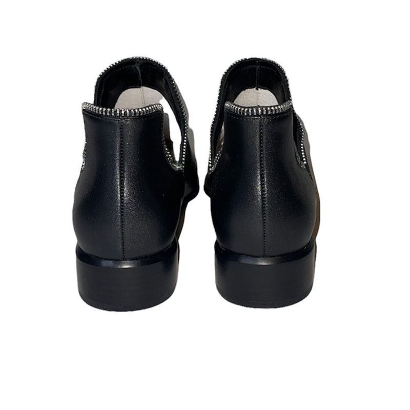 Other NEW NWT SENSO Bailey VII Silver Accent Ankle Boots EU 37 Size US 6.5 / IT 36.5 - 4 Thumbnail