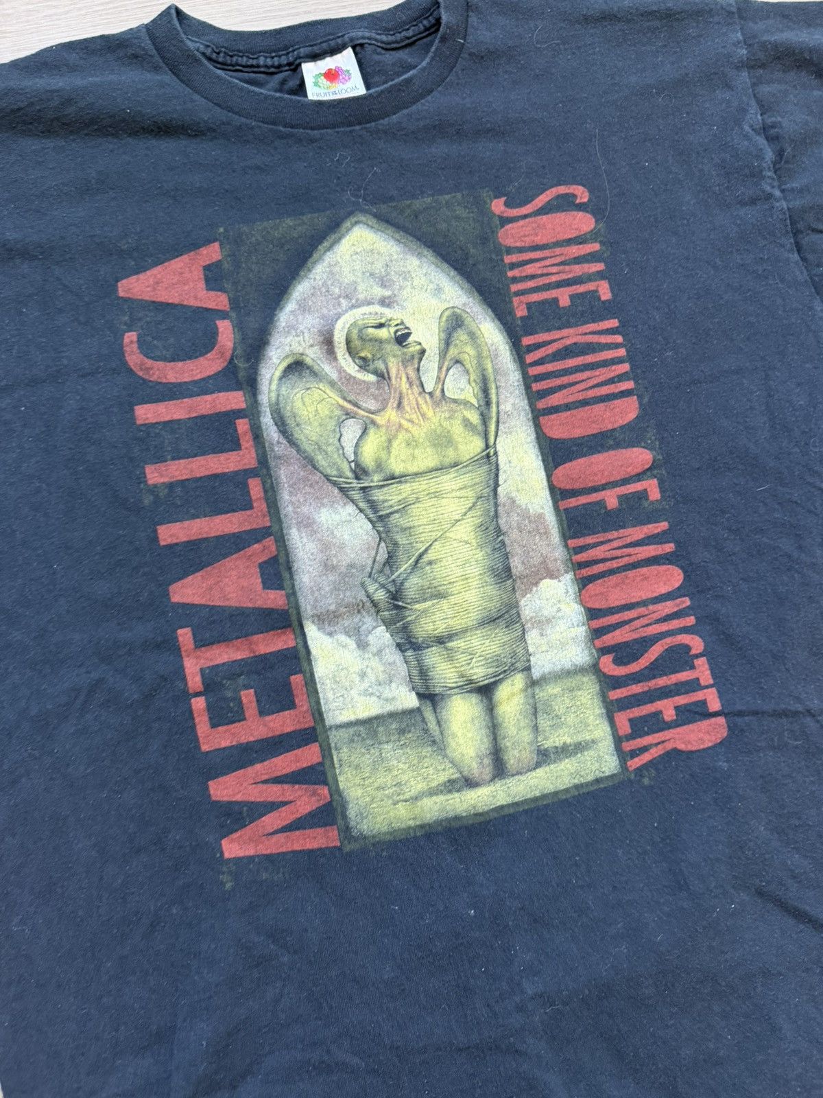 Fruit Of The Loom Vintage Metallica tee Size US XL / EU 56 / 4 - 2 Thumbnail