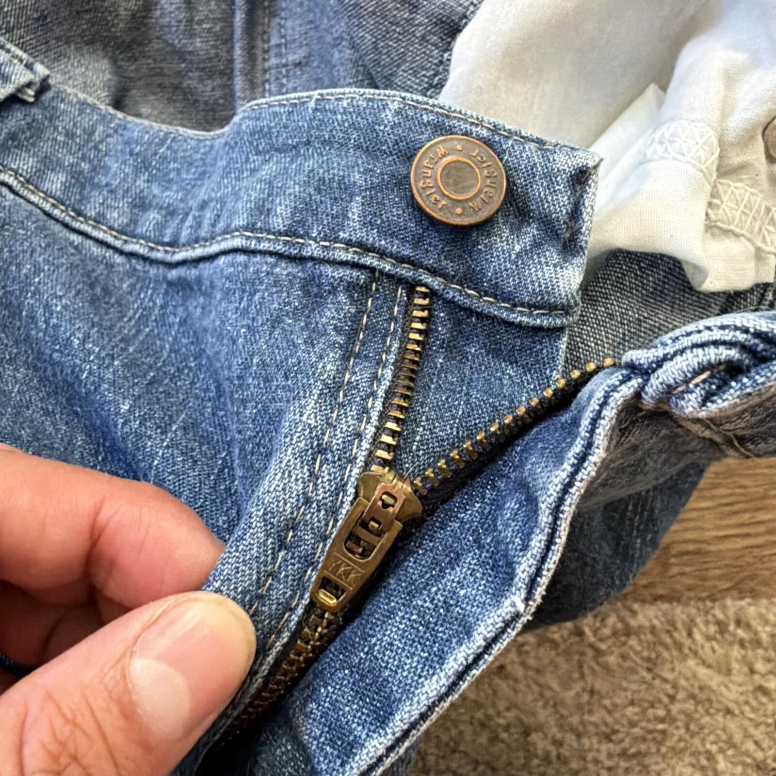 Wrangler Vintage Y2K Wrangler Carpenter Jeans Workwear Denim 38x34 Size US 38 / EU 54 - 4 Thumbnail
