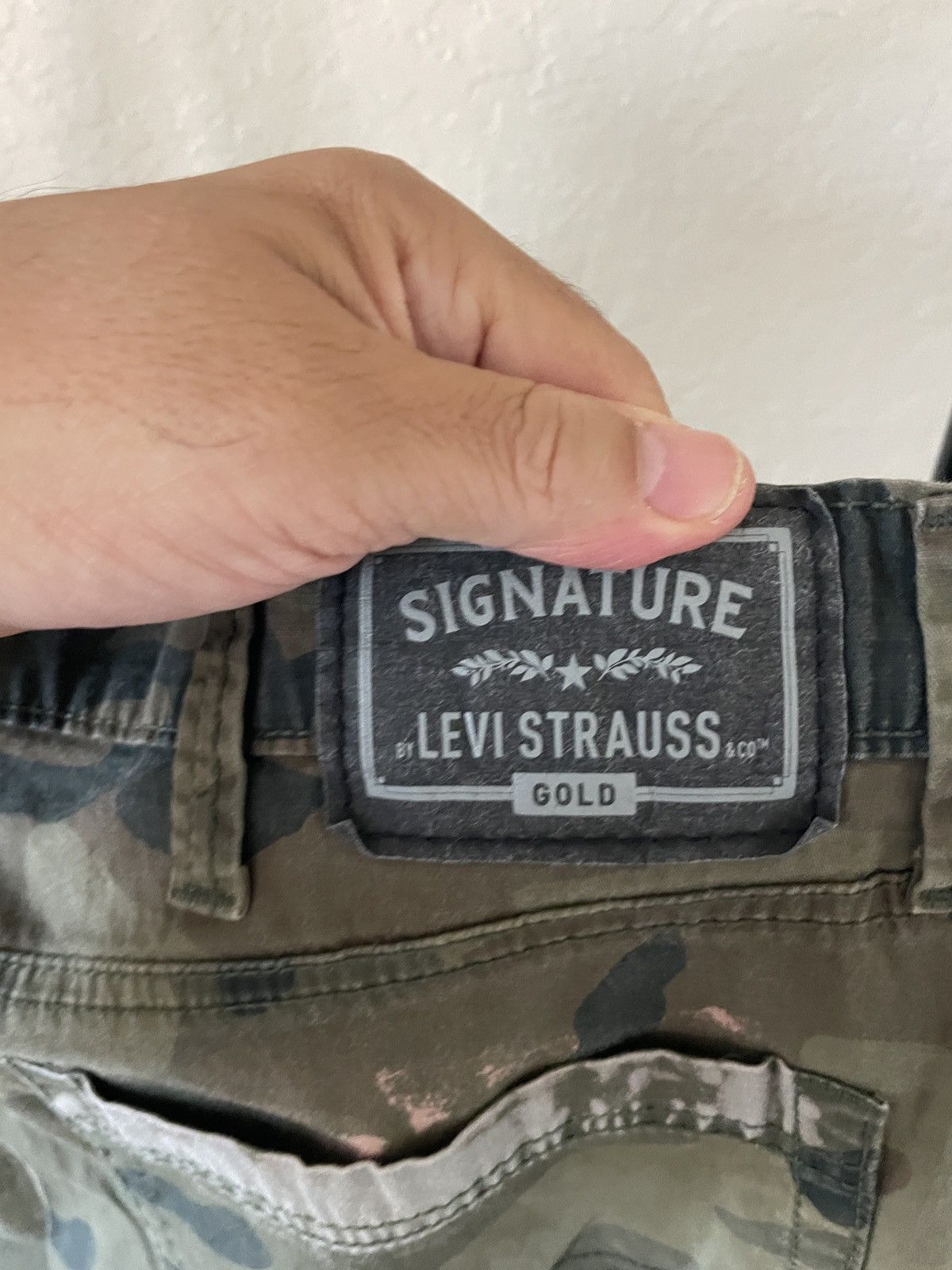 Levi's Levi’s Strauss Signature Gold camo Bleached Cargo’s Size US 38 / EU 54 - 7 Thumbnail