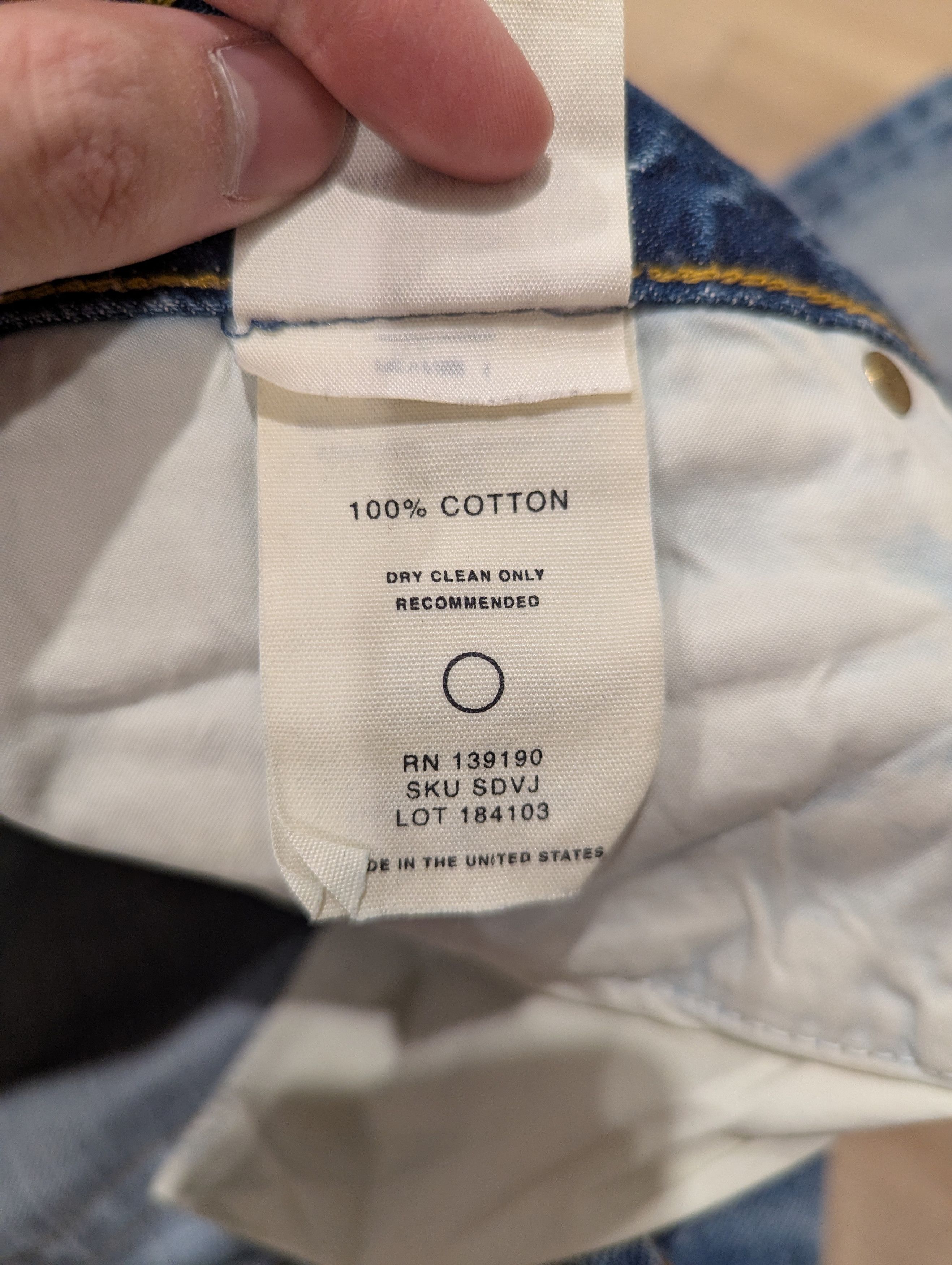 Fear of God 5 Pocket Indigo Selvedge Denim Size US 30 / EU 46 - 6 Thumbnail