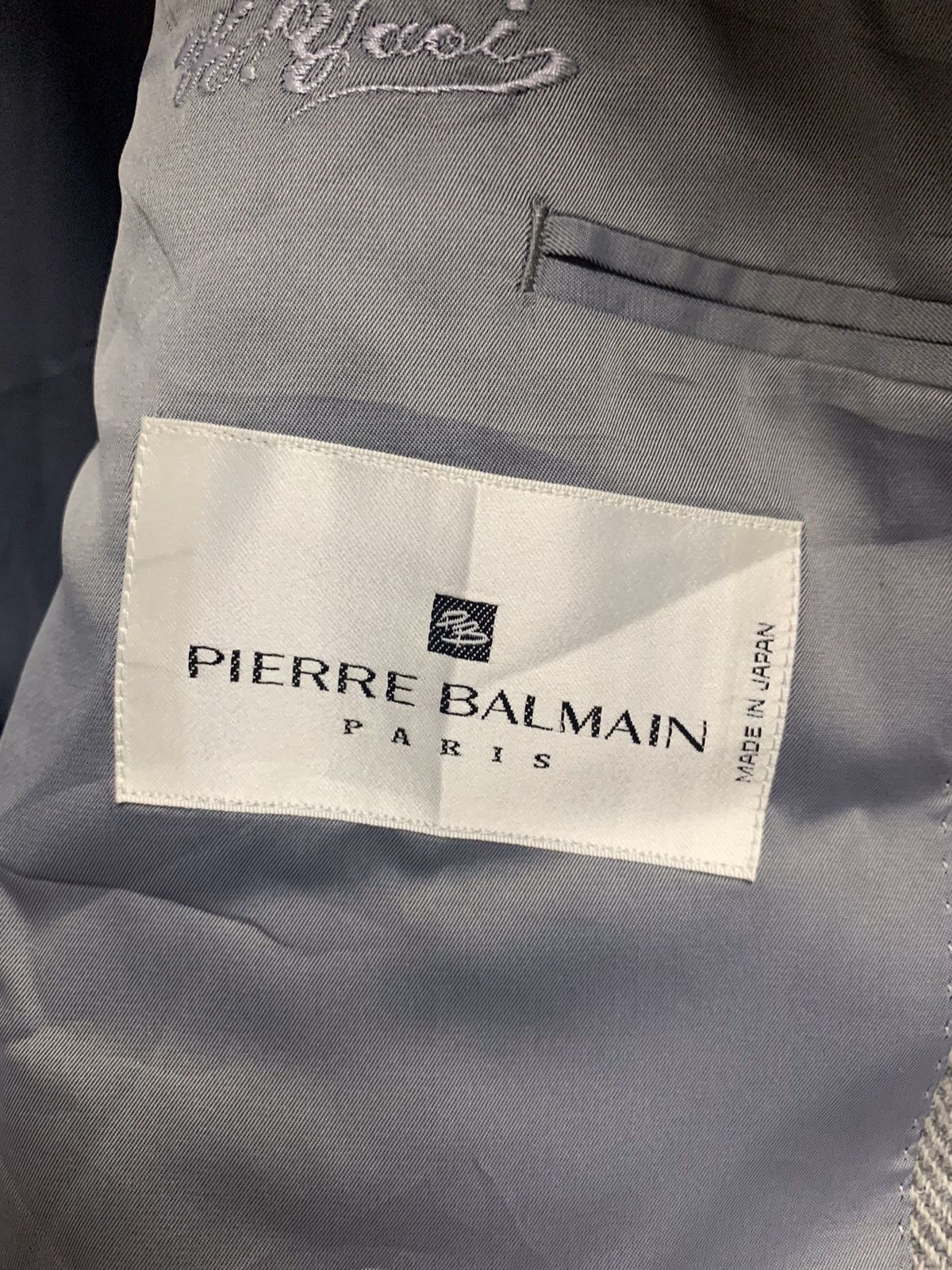 Pierre Balmain × Vintage Vintage PIERRE BALMAIN Coat Blazzer Size US L / EU 52-54 / 3 - 11 Thumbnail