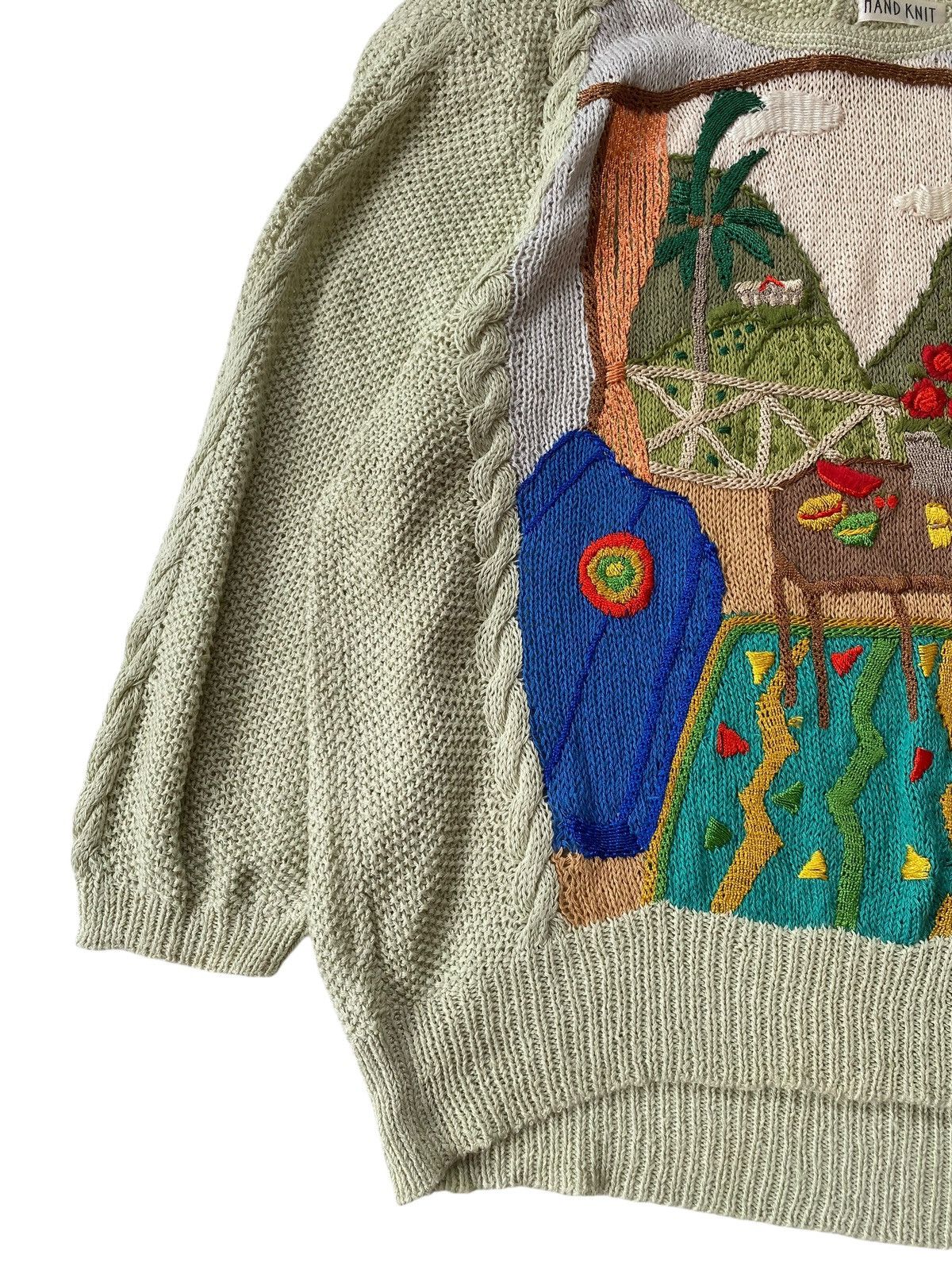 Vintage Vtg 90s Handknit Knitwear Size US M / EU 48-50 / 2 - 4 Thumbnail