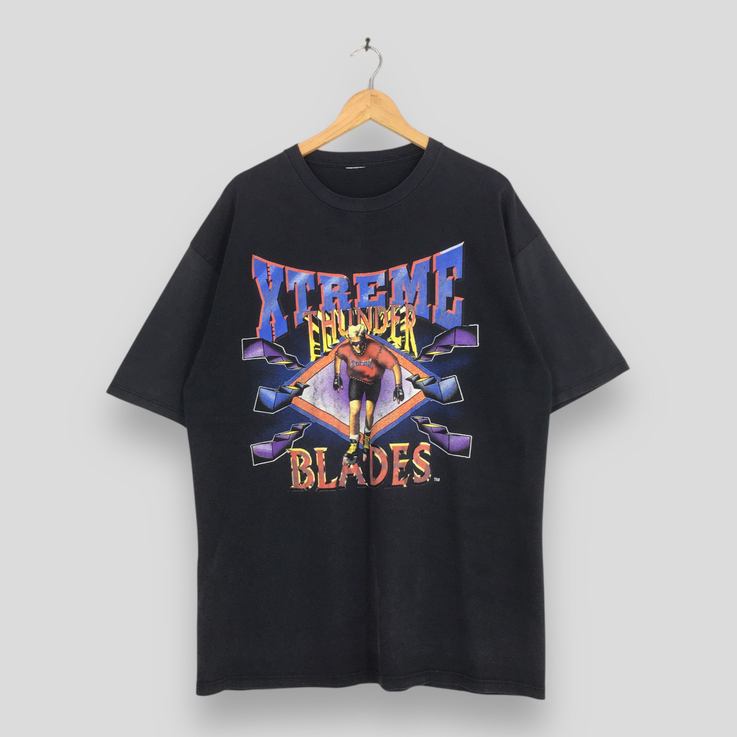 Vintage Travis Scott Vintage 90s American Thunder Unicorn T shirt 
