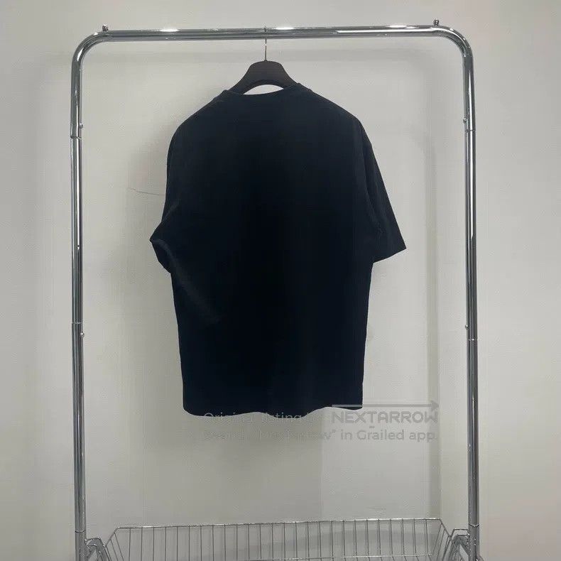 Balenciaga Balenciaga Black scissors destroyed logo short-sleeved Size US M / EU 48-50 / 2 - 2 Thumbnail