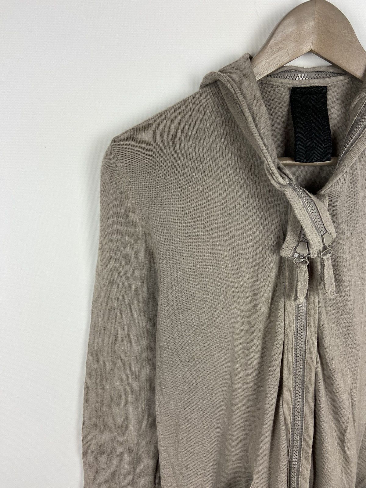 Designer × Rundholz Rundholz Black Label Asymmetrical Hoodie Hooded-Zip Womens Size M / US 6-8 / IT 42-44 - 4 Thumbnail