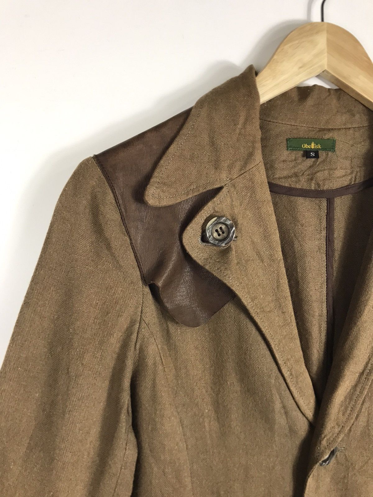 Obelisk ⚡️Rare Design Obelisk Leather Coat Jacket Size US S / EU 44-46 / 1 - 7 Thumbnail