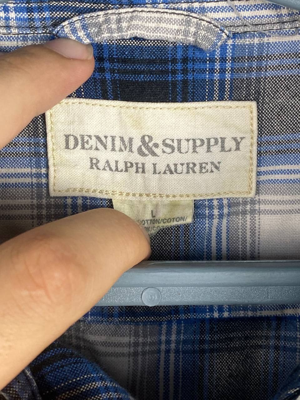 Denim & Supply Ralph Lauren × Flannel × Polo Ralph Lauren Denim And Supply Ralph Lauren Flannel Shirt Size US L / EU 52-54 / 3 - 6 Thumbnail