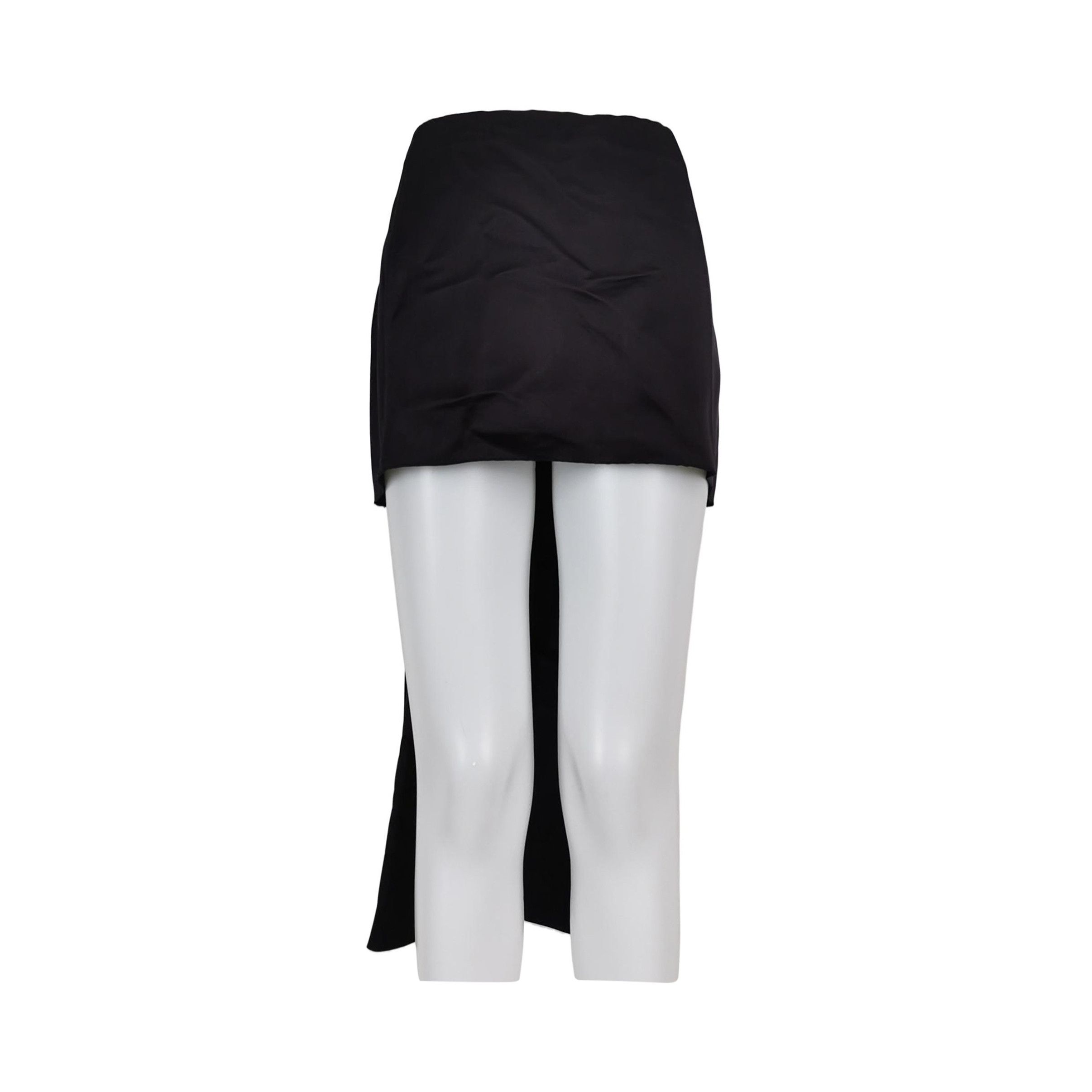 Prada Prada Silk Mini Skirt Size 40 Size 27" / US 4 / IT 40 - 1 Thumbnail