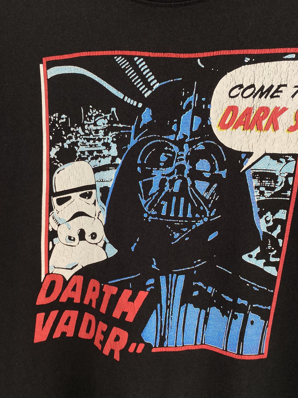 Star Wars Faded Star Wars Darth Vader “Come to the Dark Side” T-Shirt Size US L / EU 52-54 / 3 - 7 Thumbnail