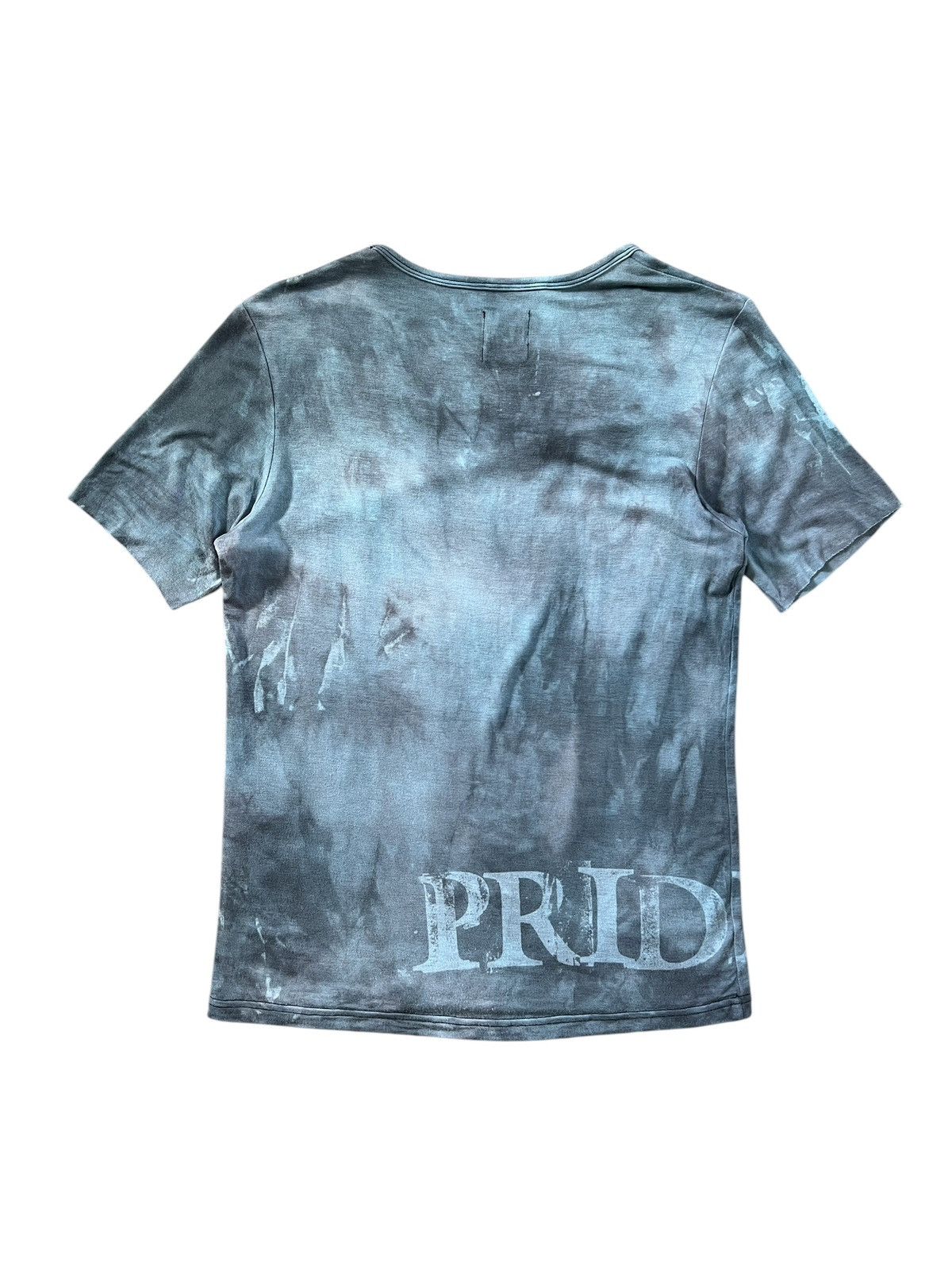 Japanese Brand h.Anarchy by h.Naoto Acid Blue Tshirt Size US XS / EU 42 / 0 - 2 Thumbnail