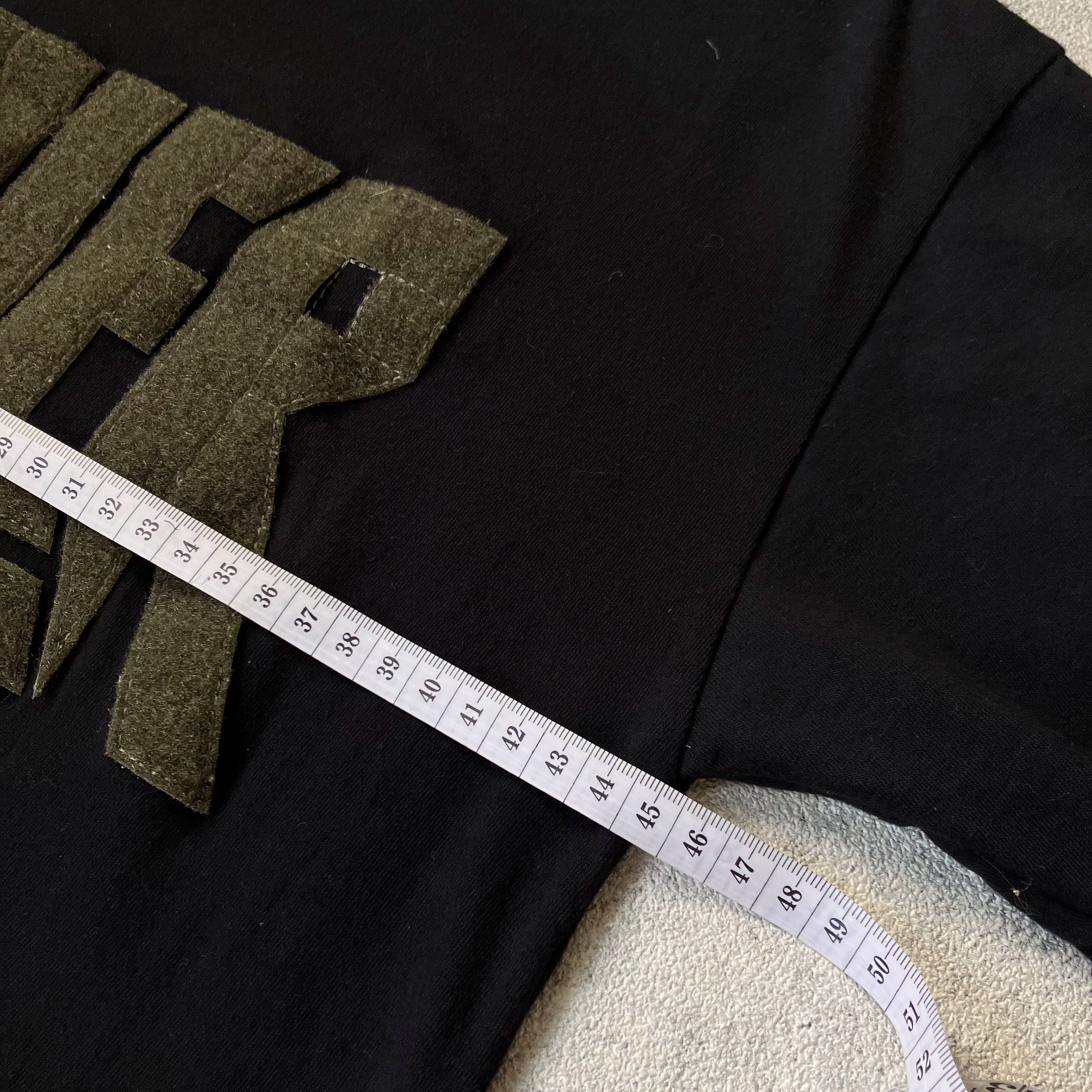 Mugler Thierry Mugler F/W 2013 patched font black t-shirt Size US S / EU 44-46 / 1 - 6 Thumbnail