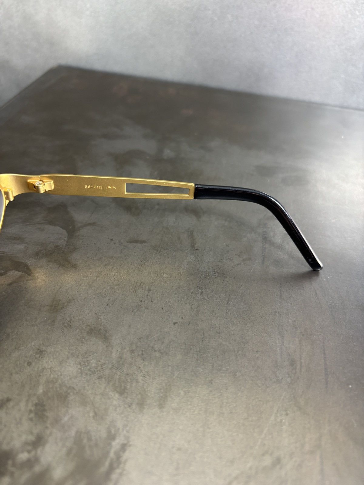 Jean Paul Gaultier × Vintage 1990s Jean Paul Gaultier Sunglasses NOS Vintage JPG 58-6111 Size ONE SIZE - 17 Thumbnail