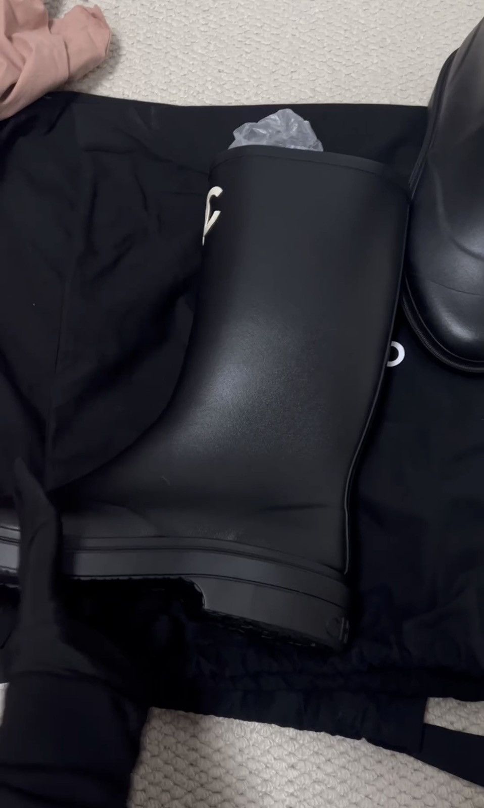 Chanel Chanel Rain Boots with Protective Coating. Size US 8 / IT 38 - 10 Thumbnail