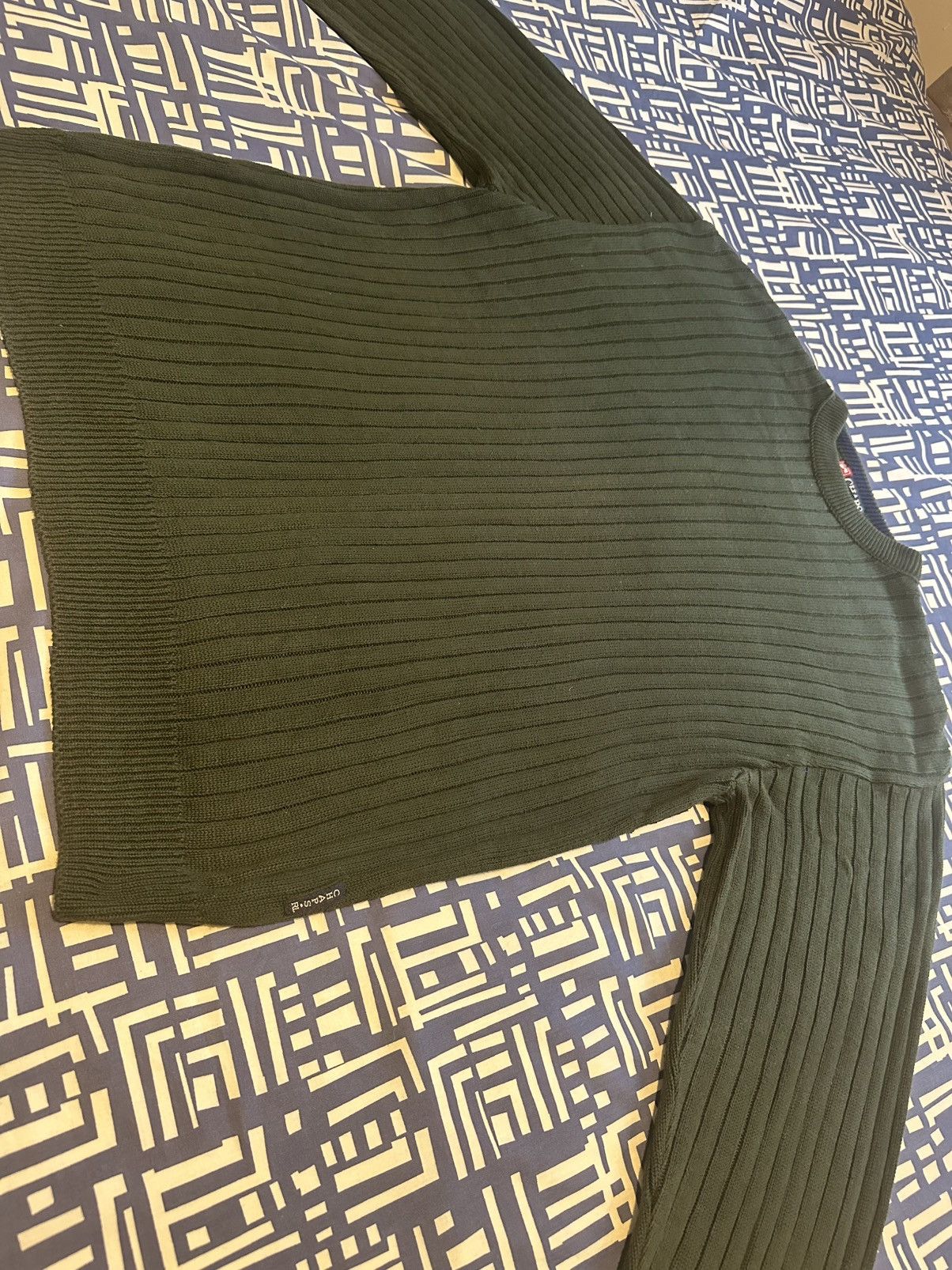 Chaps Ralph Lauren × Vintage Vintage CHAPS RALPH LAUREN burgundy ribbed knit jumper Size US XL / EU 56 / 4 - 1 Thumbnail