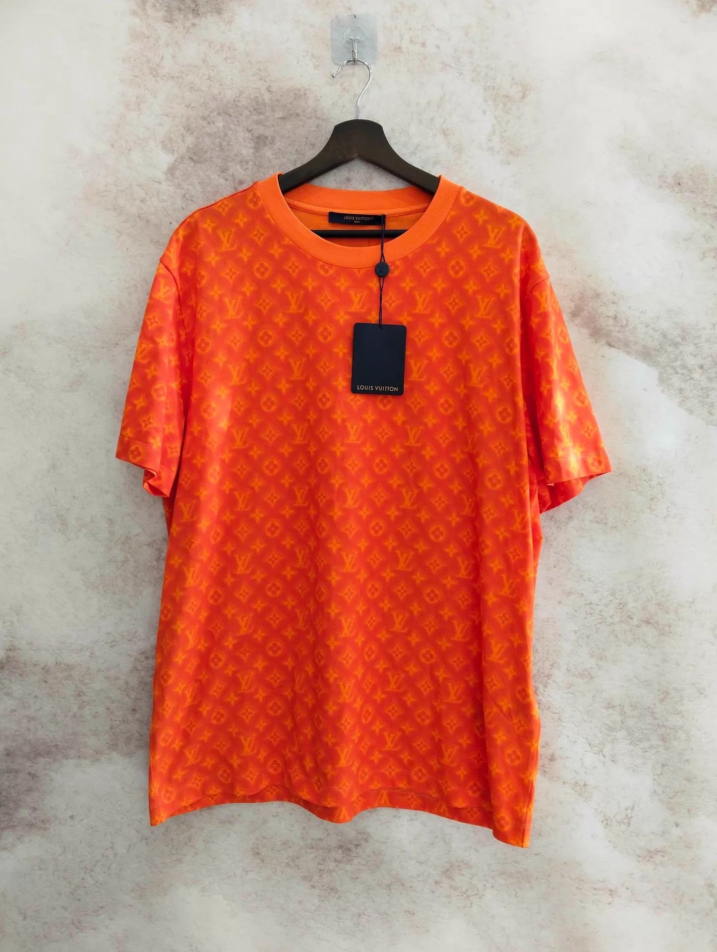 Louis Vuitton LV Monogram Letter Pattern Short Sleeve T-Shirt XXL New Size US XXL / EU 58 / 5 - 1 Thumbnail
