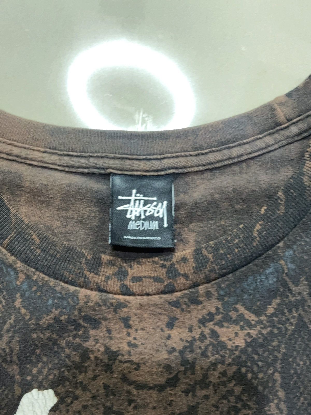 Stussy Stussy World Tour Snake Skin AOP Tee Size US M / EU 48-50 / 2 - 5 Thumbnail