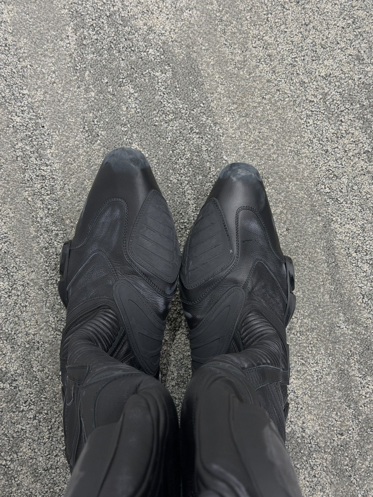 Balenciaga BALENCIAGA SPRING24 BIKER OVER THE KNEE BOOTS Size US 12.5 / EU 45-46 - 5 Thumbnail