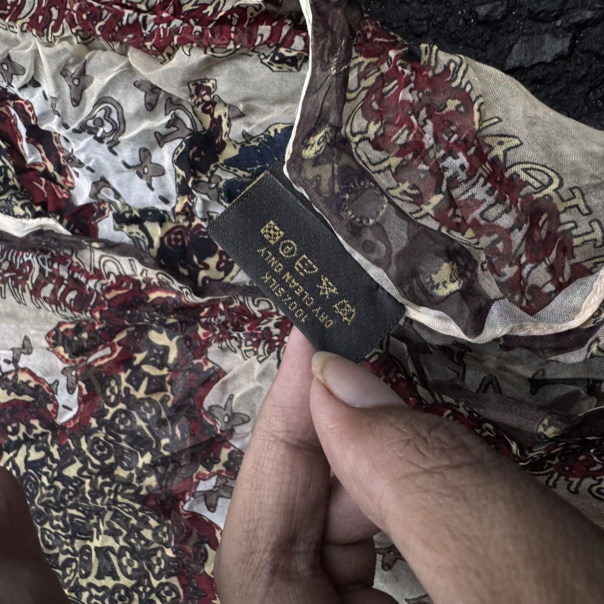 Louis Vuitton Louis vuitton scraft Size ONE SIZE - 5 Thumbnail