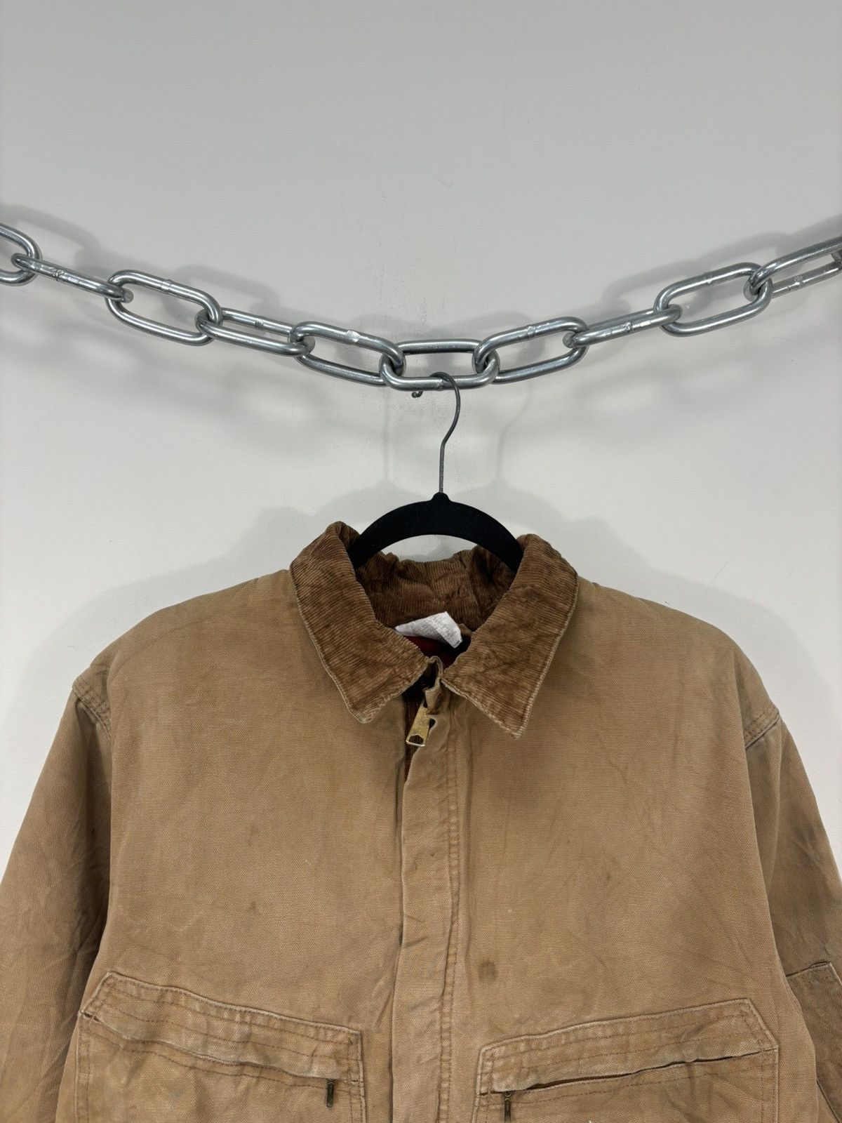 Carhartt Vintage 90s Carhartt USA Made Y2K Work Boxy Cropped Jacket Size US M / EU 48-50 / 2 - 3 Thumbnail