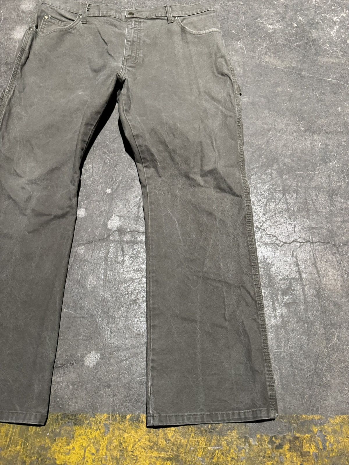 Dickies × Vintage Vintage Dickies Gray Carpenter Work Pants 34x34 Size US 34 / EU 50 - 15 Thumbnail
