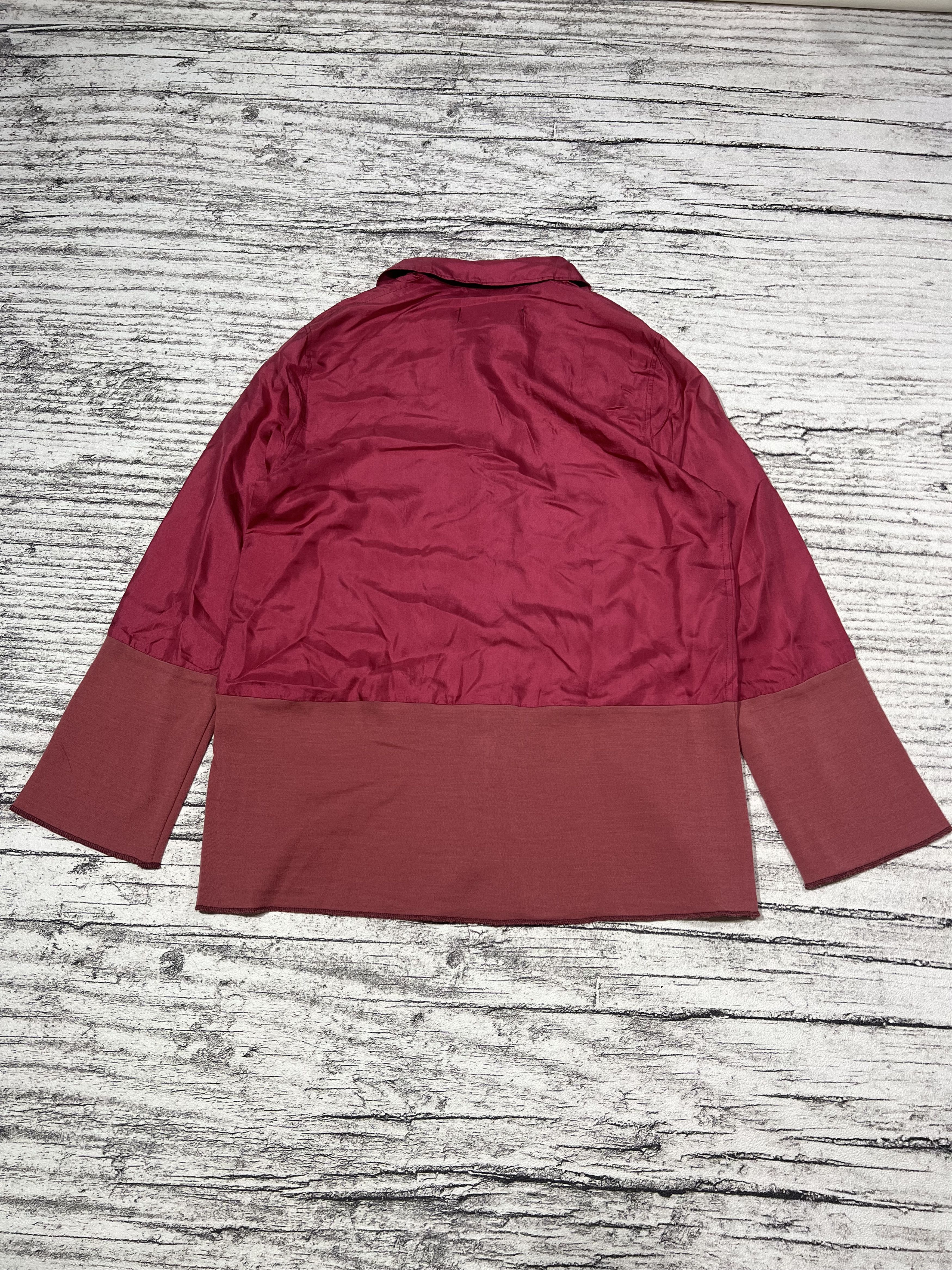 Comme des Garcons AD 1993 Cdg Tricot Hybrid Knit Silk Button Shirt Size US M / EU 48-50 / 2 - 4 Thumbnail
