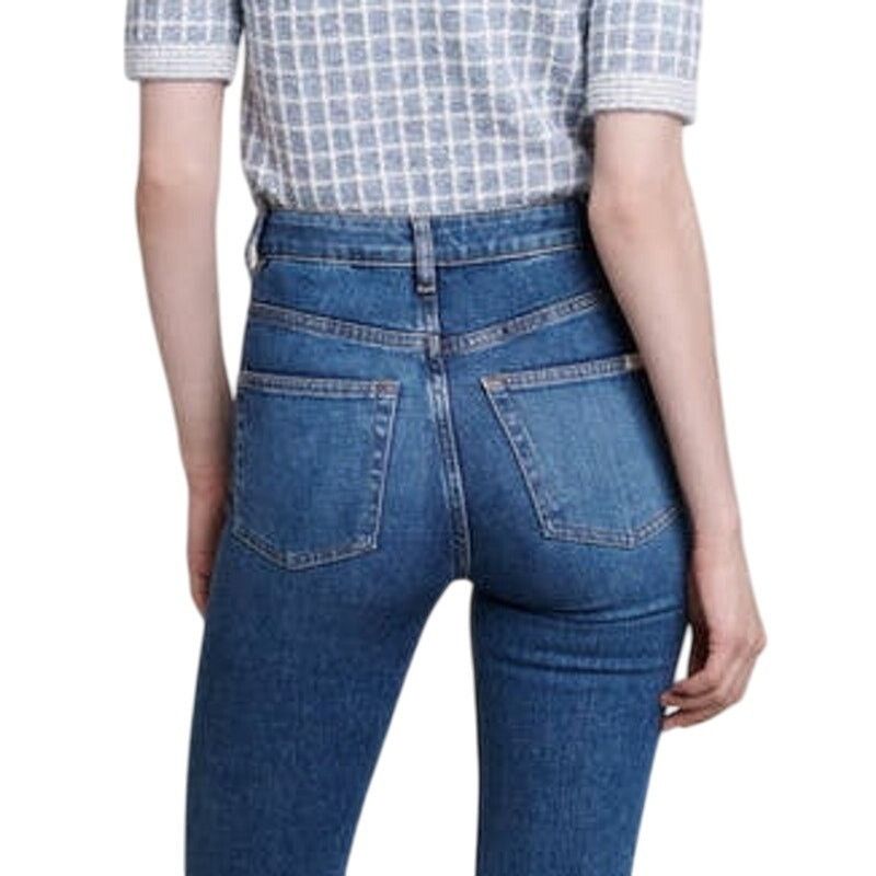 Maje MAJE Passion Double Pocket Blue Jeans Cropped | Size 28 Size 28" / US 6 / IT 42 - 5 Thumbnail
