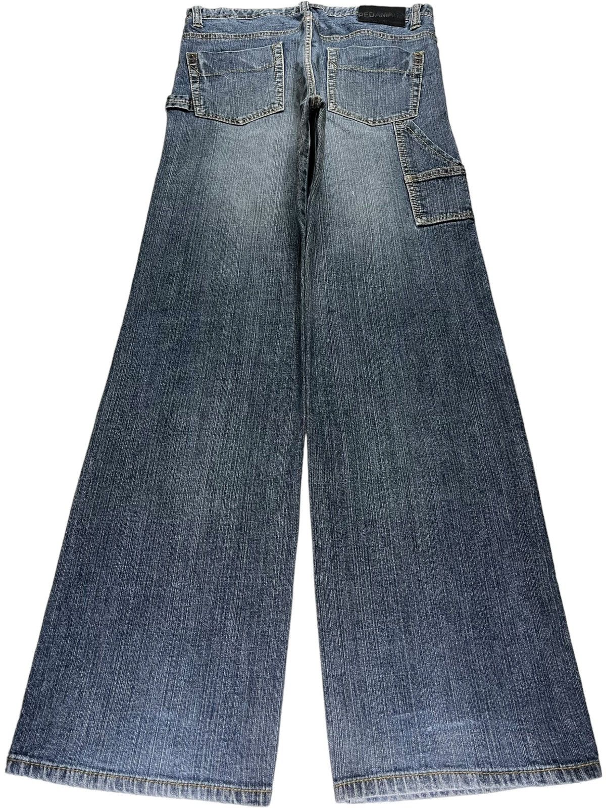 Japanese Brand SALES🔥Vintage Japanese Faded Wash Carpenter Loose Jeans Size US 30 / EU 46 - 2 Thumbnail