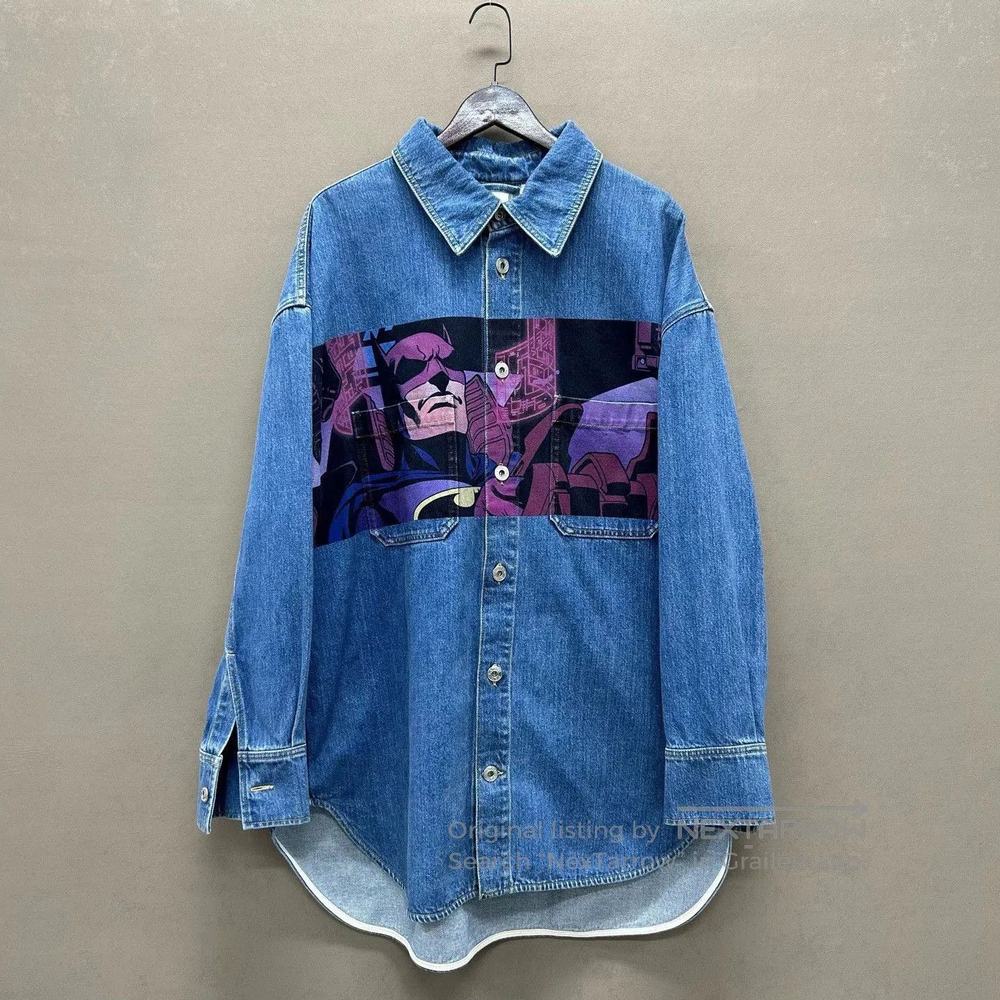 Lanvin lanvin batman denim shirt jacket. Size US L / EU 52-54 / 3 - 1 Thumbnail