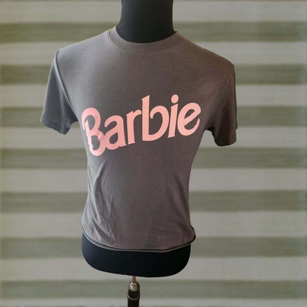 Vintage Barbie Movie Logo Graphic Shirt Size Small Gray Short Sleeve 2023 T Size US S / EU 44-46 / 1 - 1 Thumbnail
