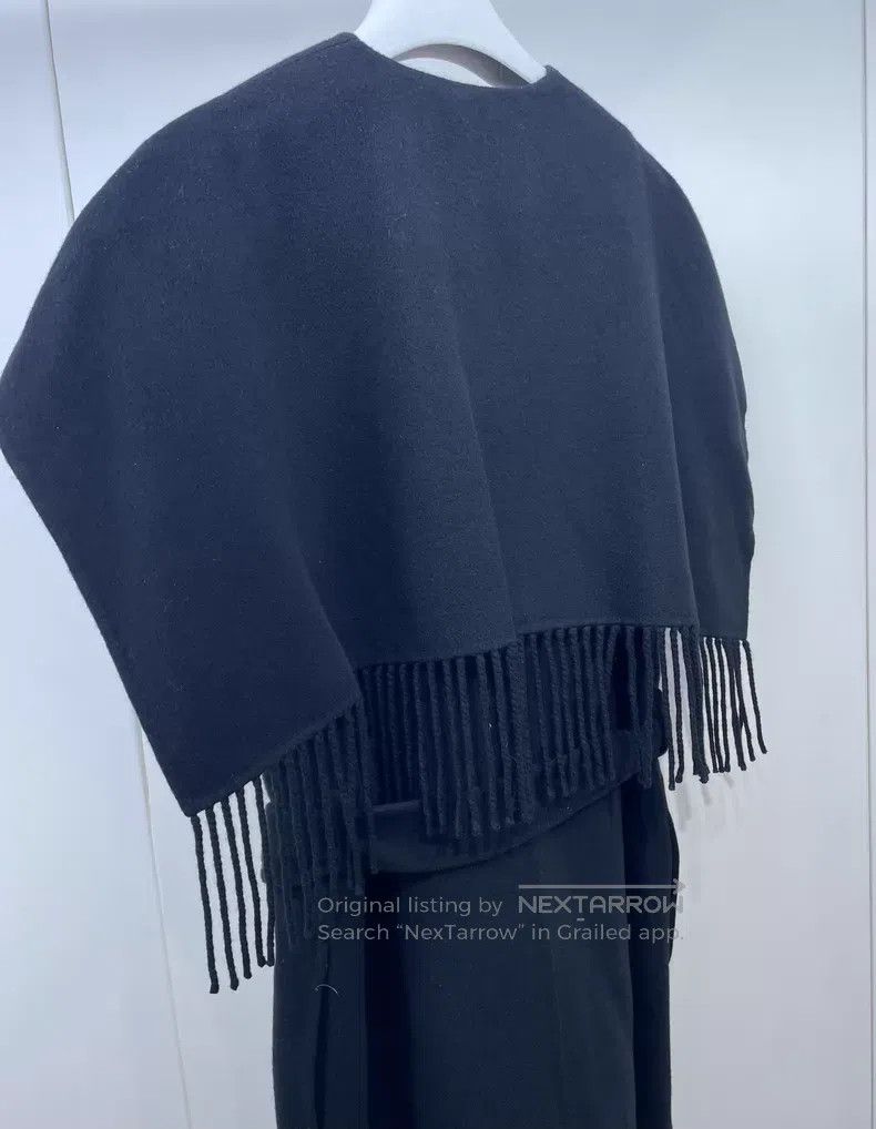 Hermes Hermes Cashmere Fringe Sleeveless Coat Size XS / US 0-2 / IT 36-38 - 3 Thumbnail