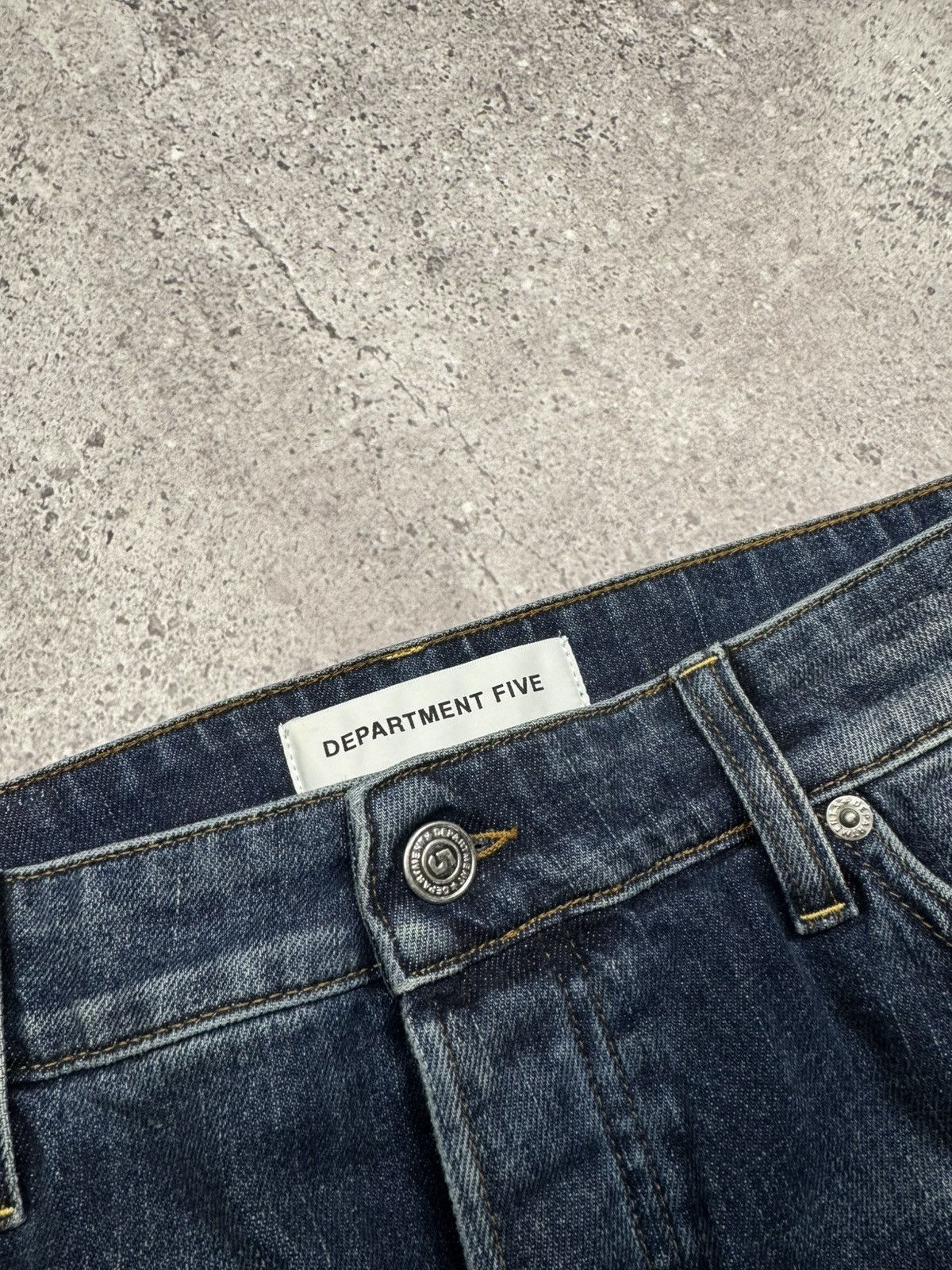 DEPARTMENT5 DEPARTMENT FIVE DRAKE DENIM DISTRESSED Y2K JEANS NEW❗️ Size US 33 - 14 Thumbnail