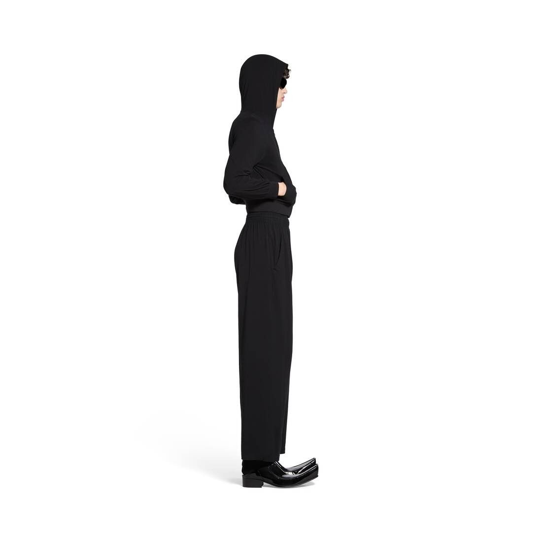 Balenciaga o1mt1gz0125 Zip-Up Hoodie Fitted in Black Size XXL / US 16-18 / IT 52-54 - 3 Thumbnail