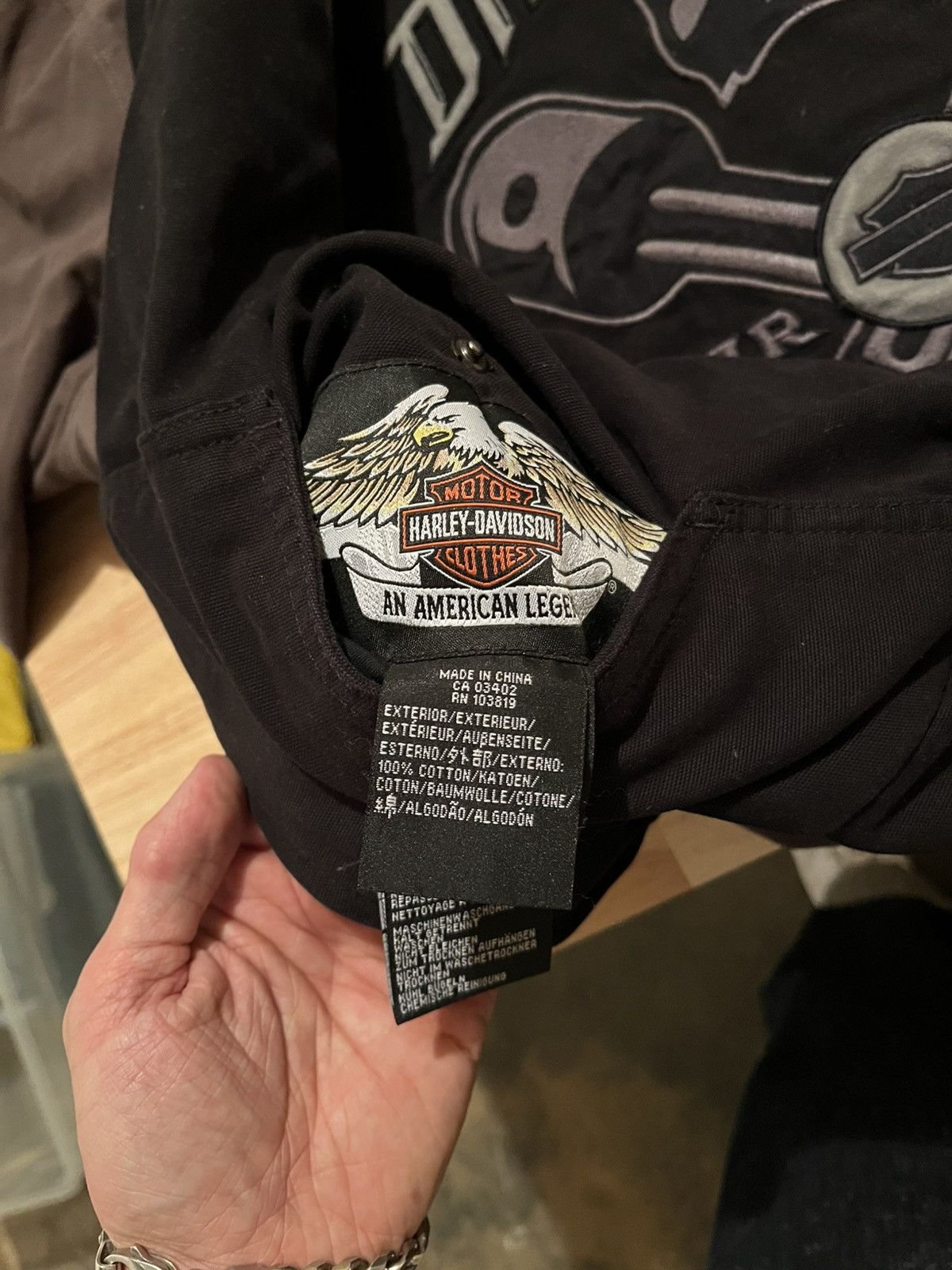 Harley Davidson Reversible Harley Davidson Jacket Size L Vintage Size US L / EU 52-54 / 3 - 5 Thumbnail