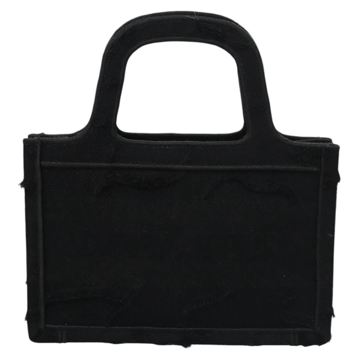 Dior Book Tote Black Canvas Tote Bag (Pre-Owned), Women's