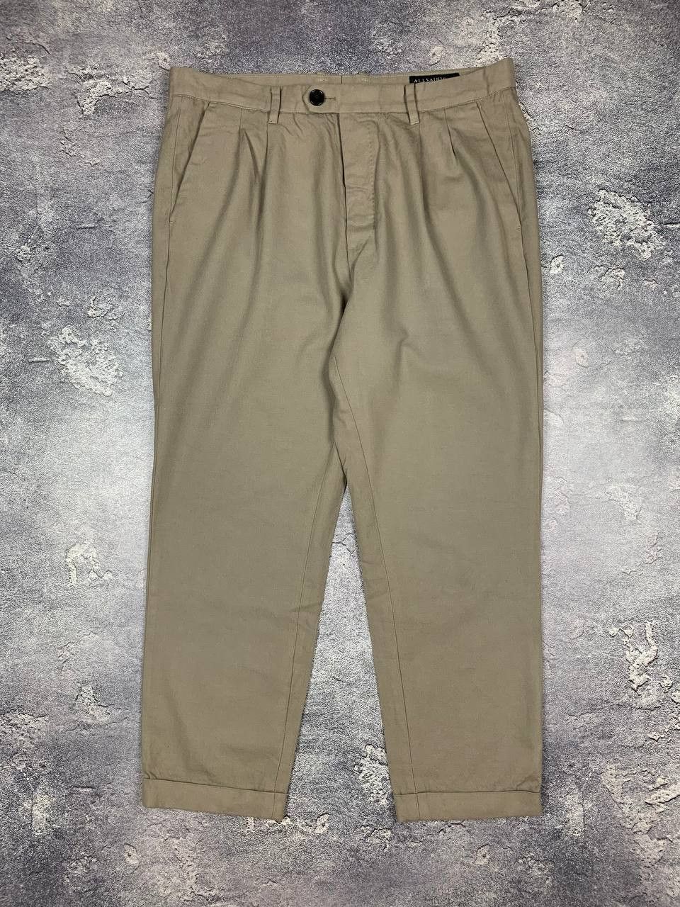 Allsaints ALLSAINTS Men’s Trousers Pants Size 32 Brown Cotton Wool Size US 32 / EU 48 - 1 Thumbnail