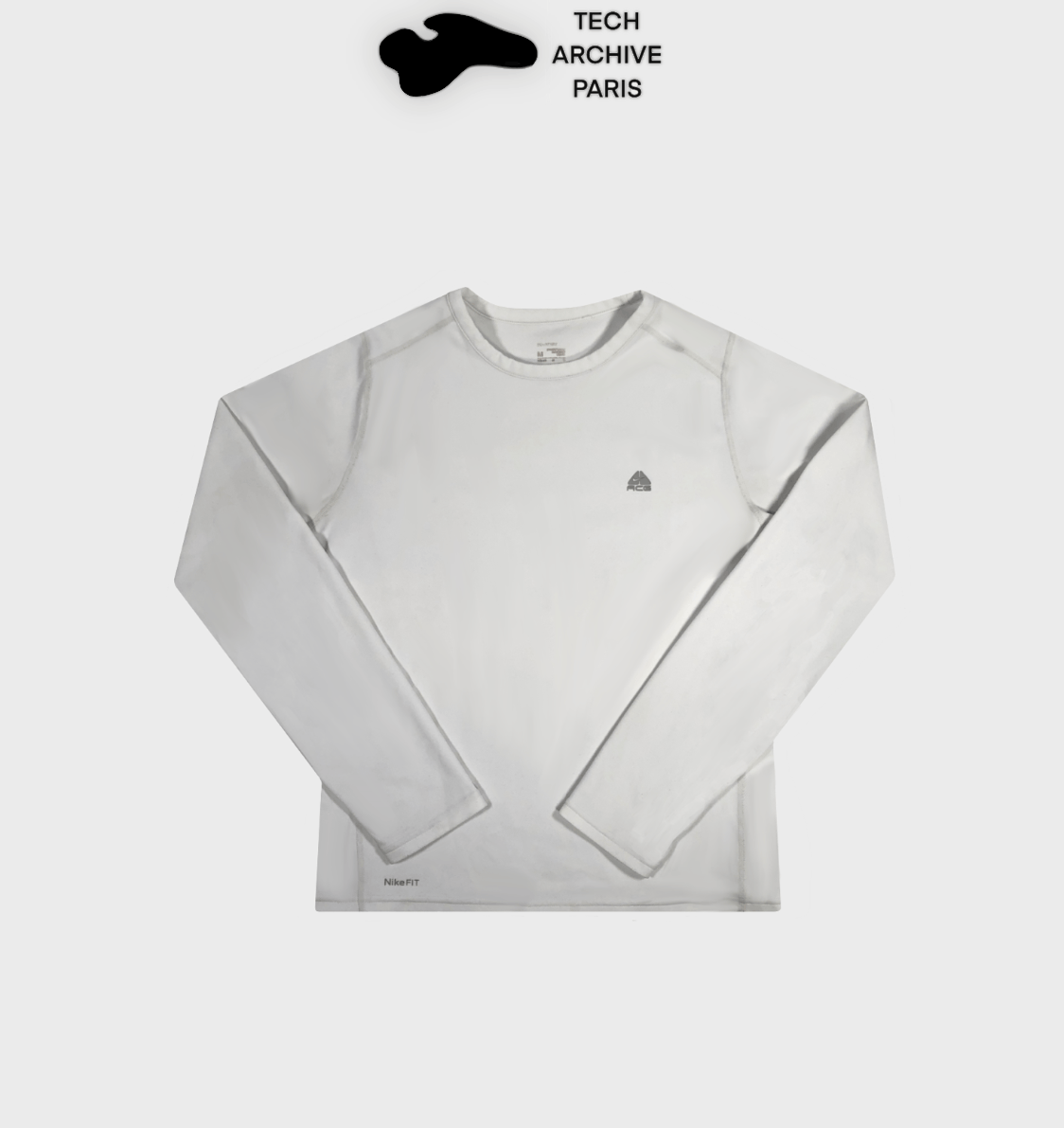 Nike × Nike ACG 2000’s vintage Nike ACG Nike fit White longsleeve Size S / US 4 / IT 40 - 1 Thumbnail