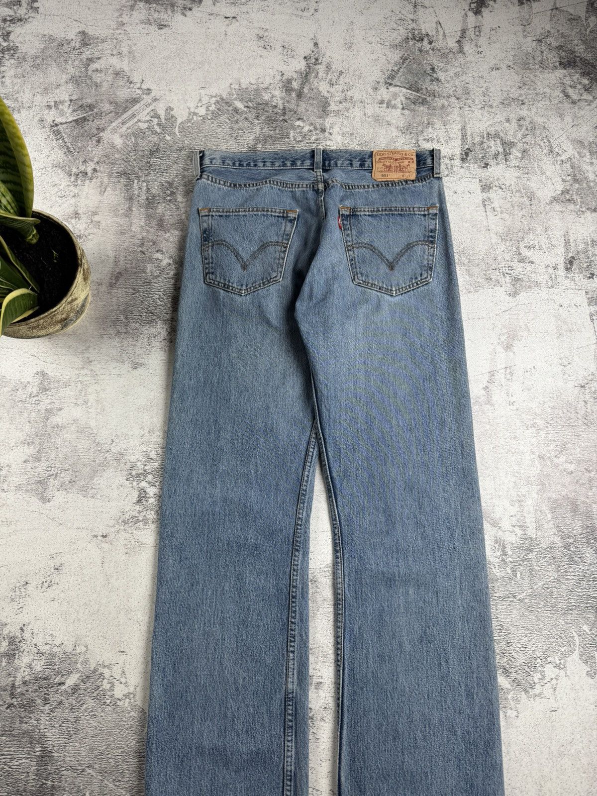 Levi's Levis 501 Classic 32/32 Denim Straight USA 90s Jeans Pants Trousers Size US 32 / EU 48 - 6 Thumbnail