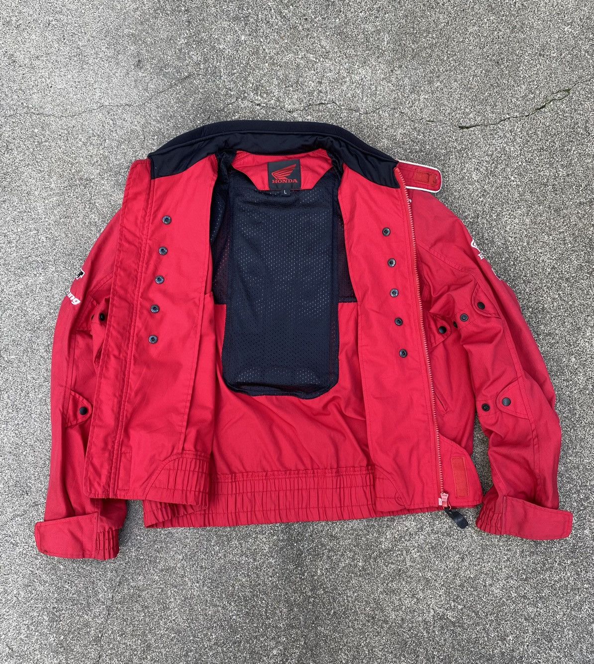Honda × Vintage Honda HRC -Super Boldor- Racing Jacket Size US L / EU 52-54 / 3 - 8 Thumbnail