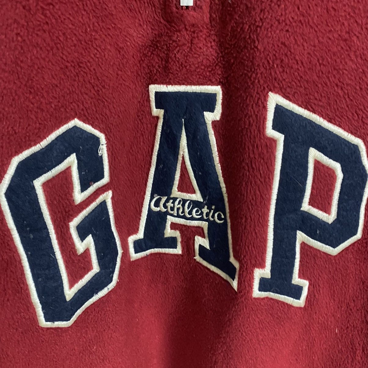 Gap × Vintage Vintage Gap Embroidered Logo Half Zipper fleece Size US XS / EU 42 / 0 - 8 Thumbnail