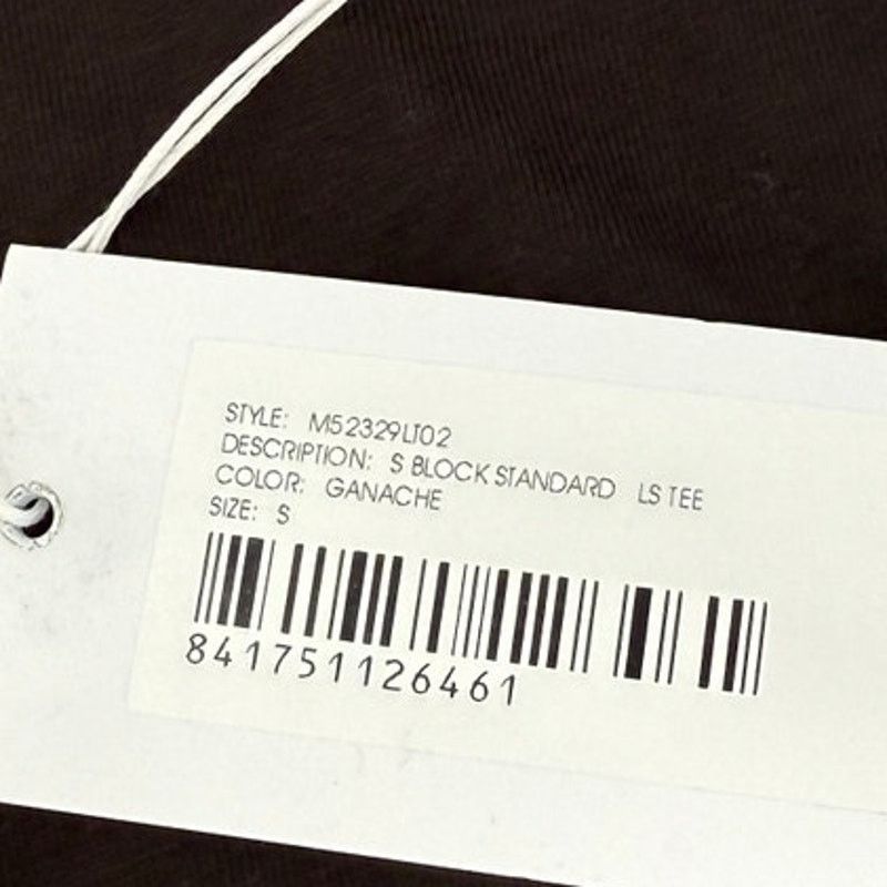 Saturdays NYC Saturdays NYC S Block Standard Ganache Long Sleeve T-Shirt Size US S / EU 44-46 / 1 - 6 Thumbnail