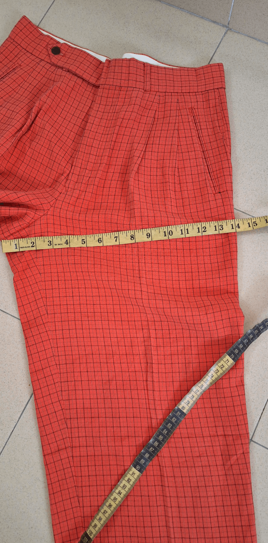 Jean Paul Gaultier Jean Paul Gaultier Homme Plaid Trousers Size US 30 / EU 46 - 19 Thumbnail