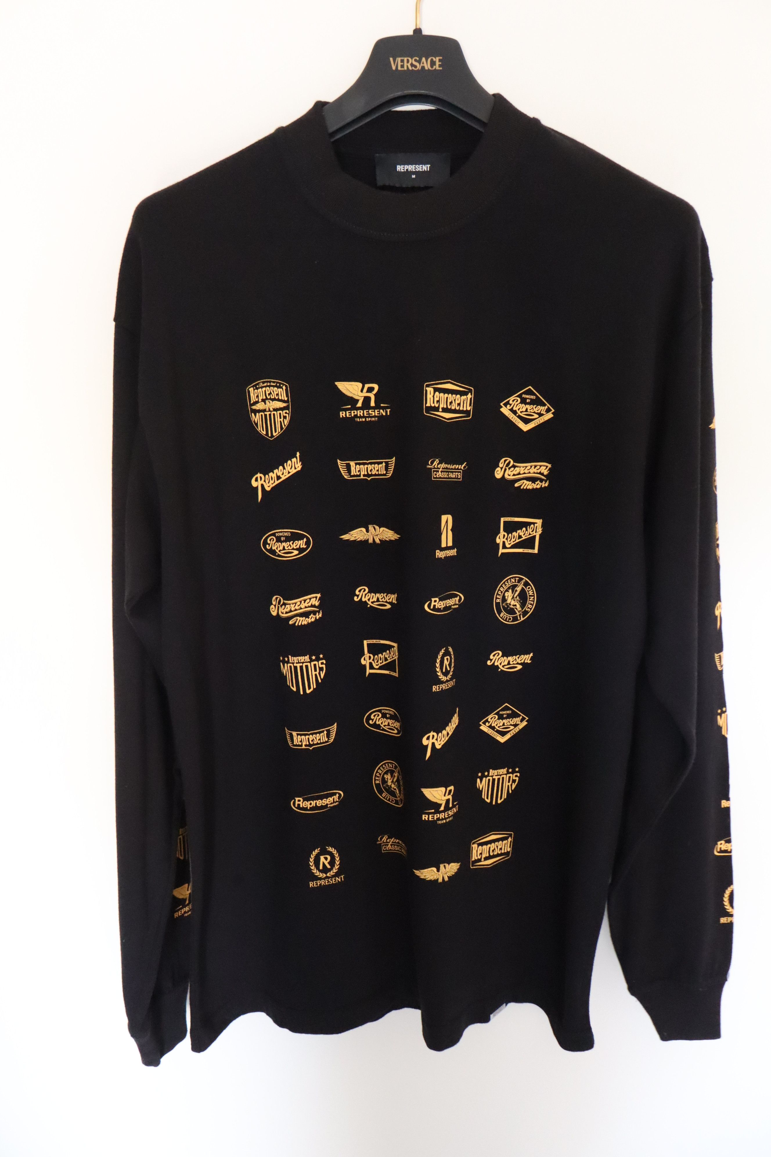 Represent Clo. Multi logo longsleeve tshirt Size US M / EU 48-50 / 2 - 1 Thumbnail