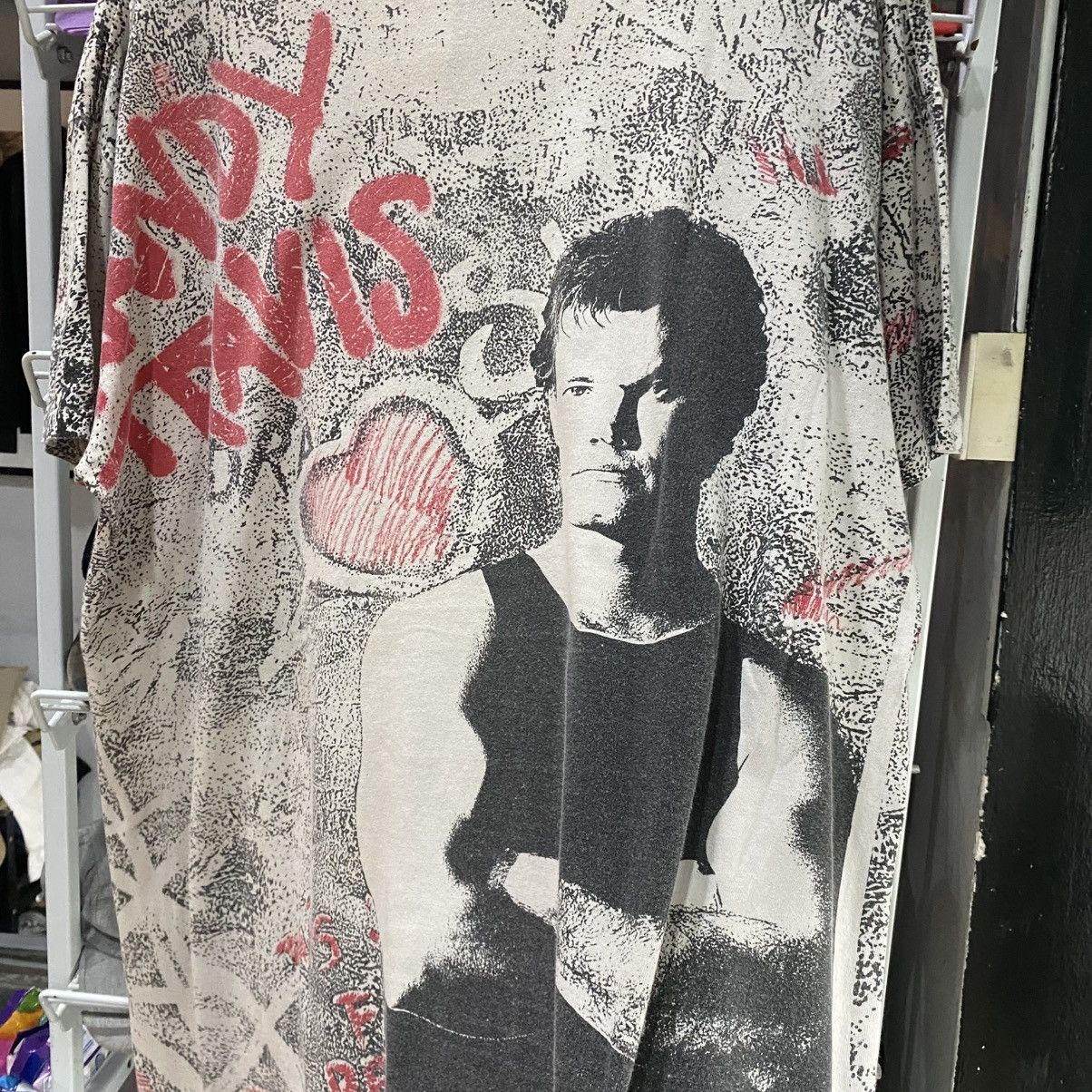 Band Tees × Vintage RARE Vintage 80s-90s Randy Travis Full print Graphic T Shirt Size US XXL / EU 58 / 5 - 5 Thumbnail