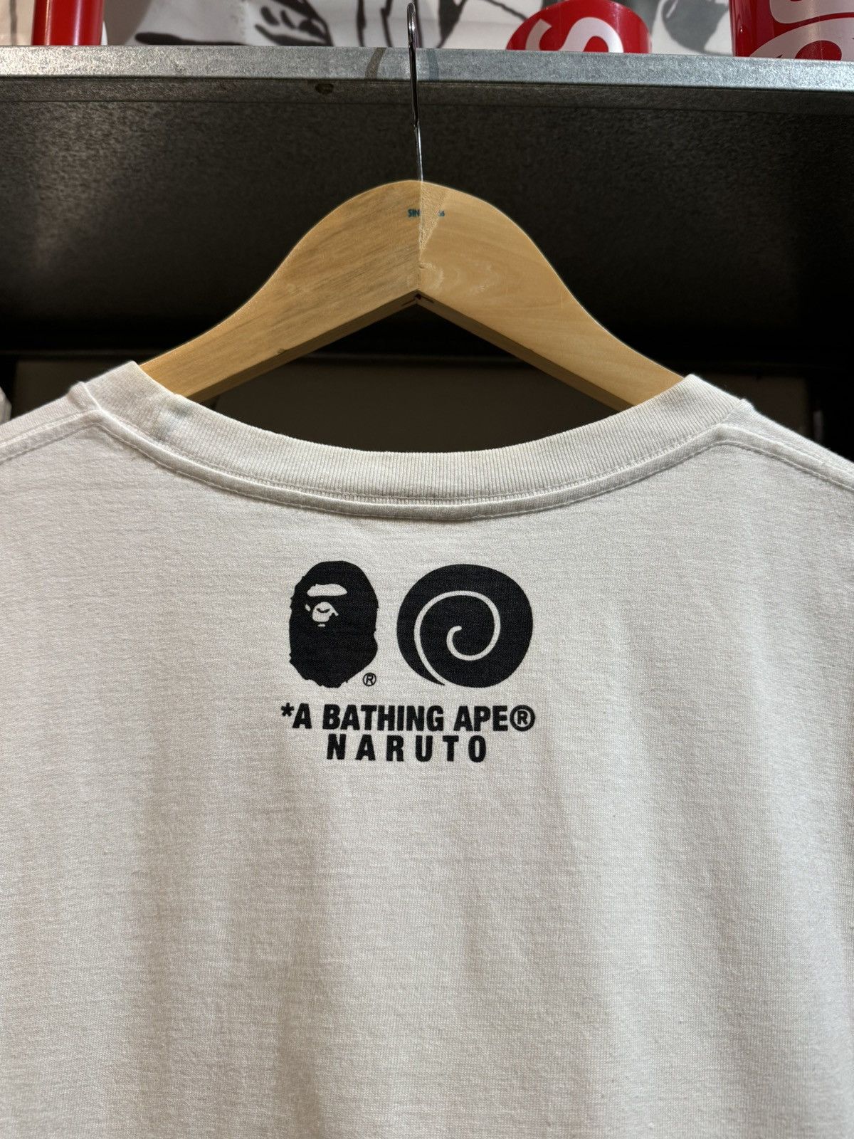 Bape VERY RARE BAPE X NARUTO TEE Size US L / EU 52-54 / 3 - 5 Thumbnail