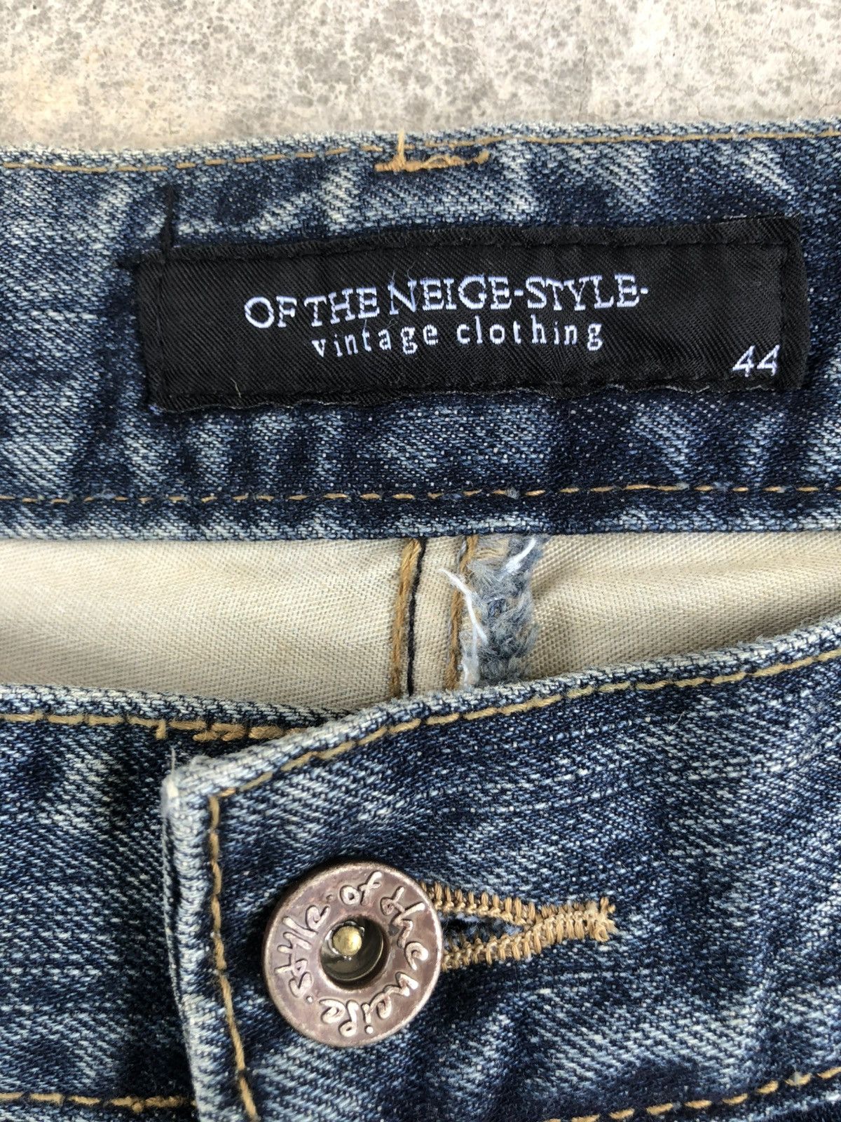 If Six Was Nine Of The Neige Flared Jeans Distressed Jeans J Cut Size US 31 - 21 Thumbnail