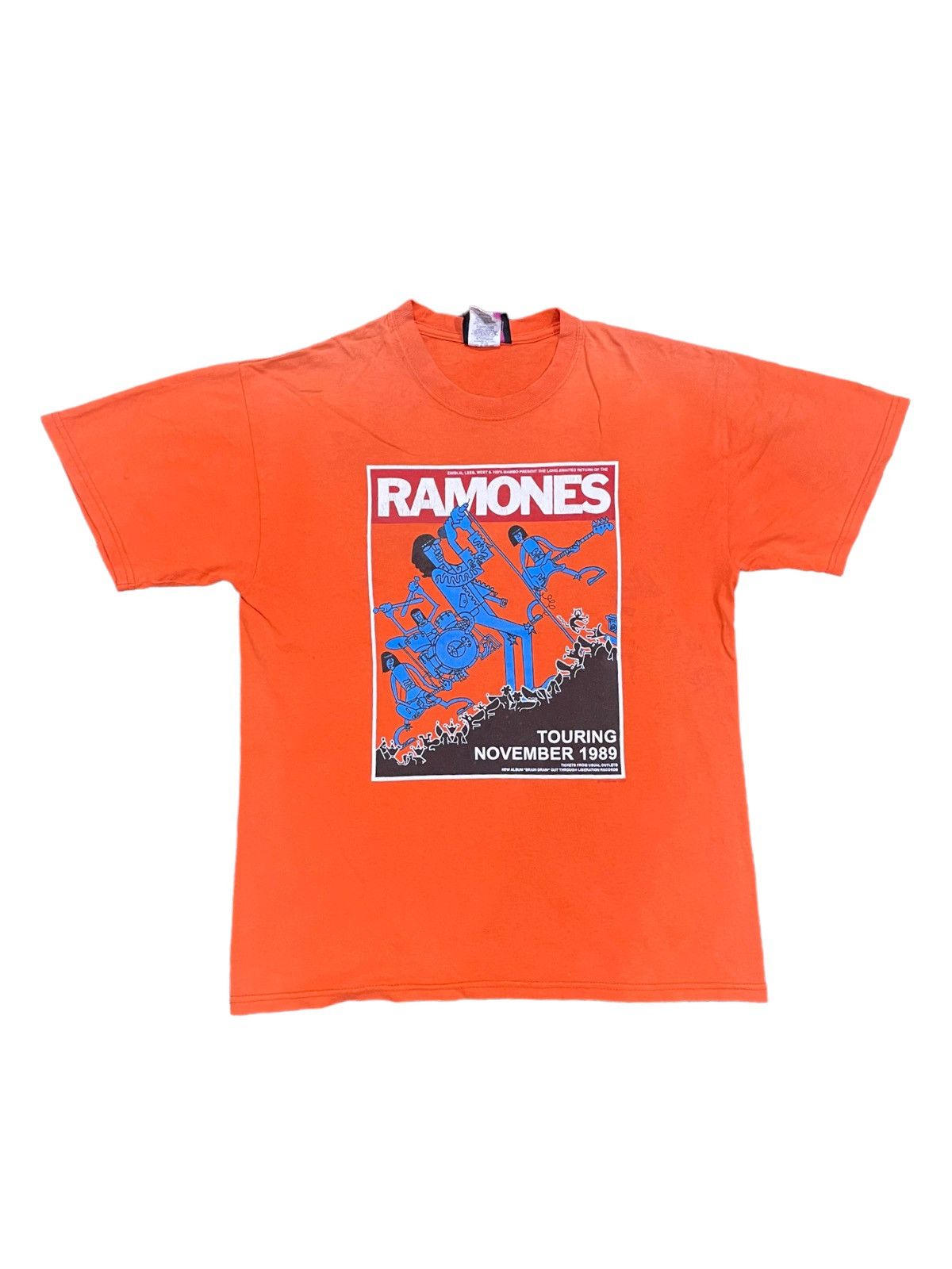 Vtg Ramones Tour Tee