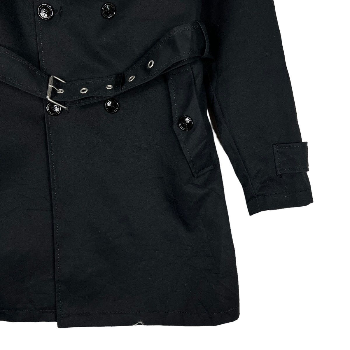 Japanese Brand 🔥 ZARA MAN BELT TRENCH COATS Size US M / EU 48-50 / 2 - 5 Thumbnail