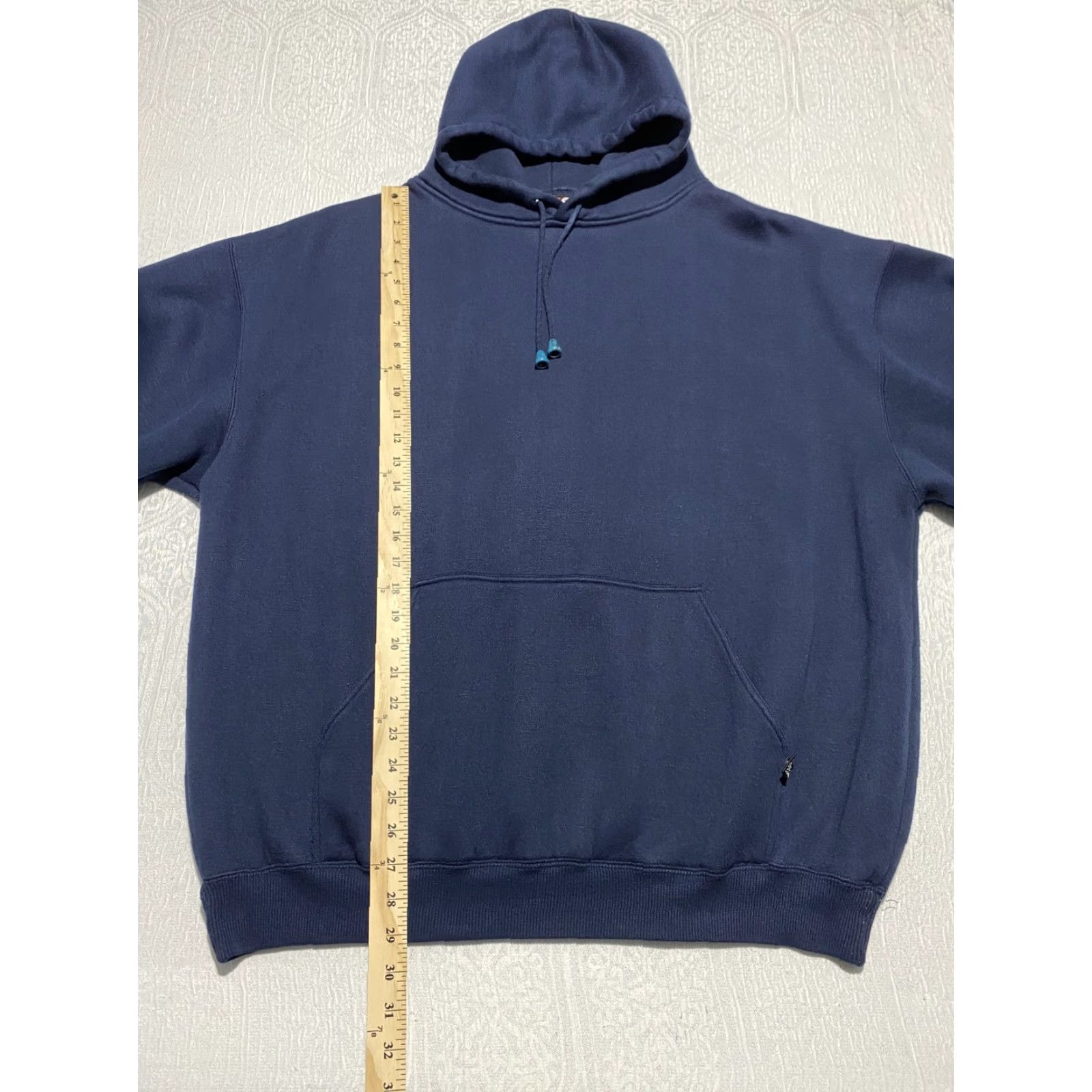 KangaROOS BXS Boom-X Sports Hoodie Mens XL Navy Blue Pullover Kangaroo Pocket Acrylic Warm Size US XL / EU 56 / 4 - 5 Thumbnail