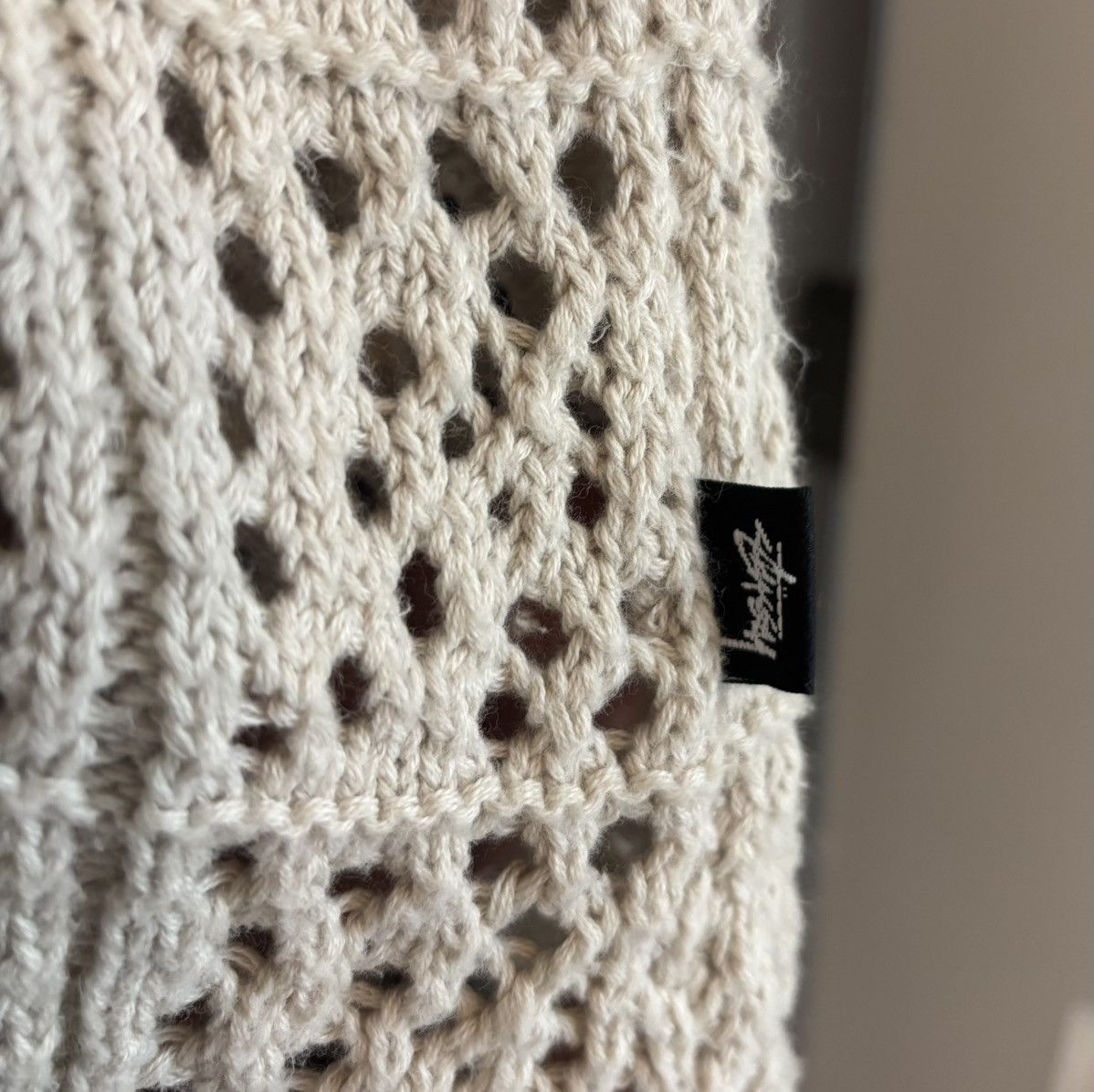 Stussy Crochet Knit Shirt